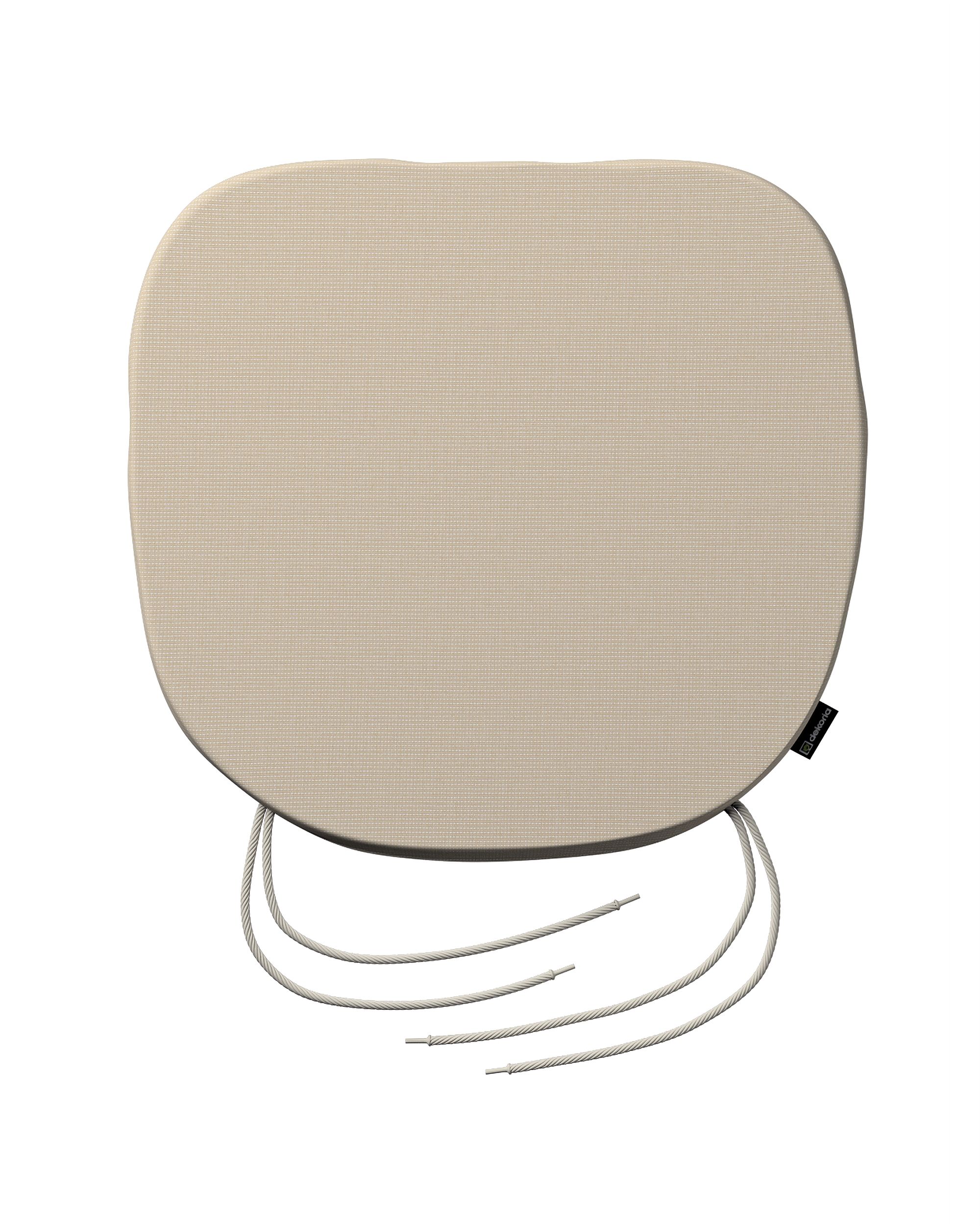 Bart seat pad colour beige fabric outdoor, structured