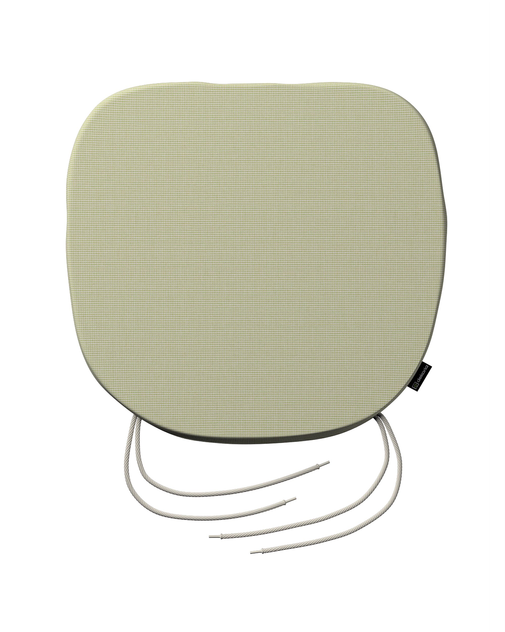 Bart seat pad colour green fabric outdoor, structured
