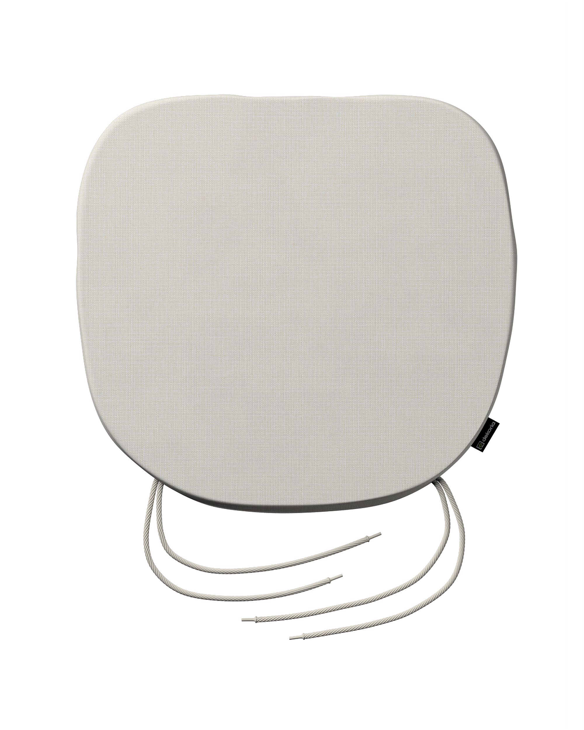 Bart seat pad colour cream fabric outdoor, structured