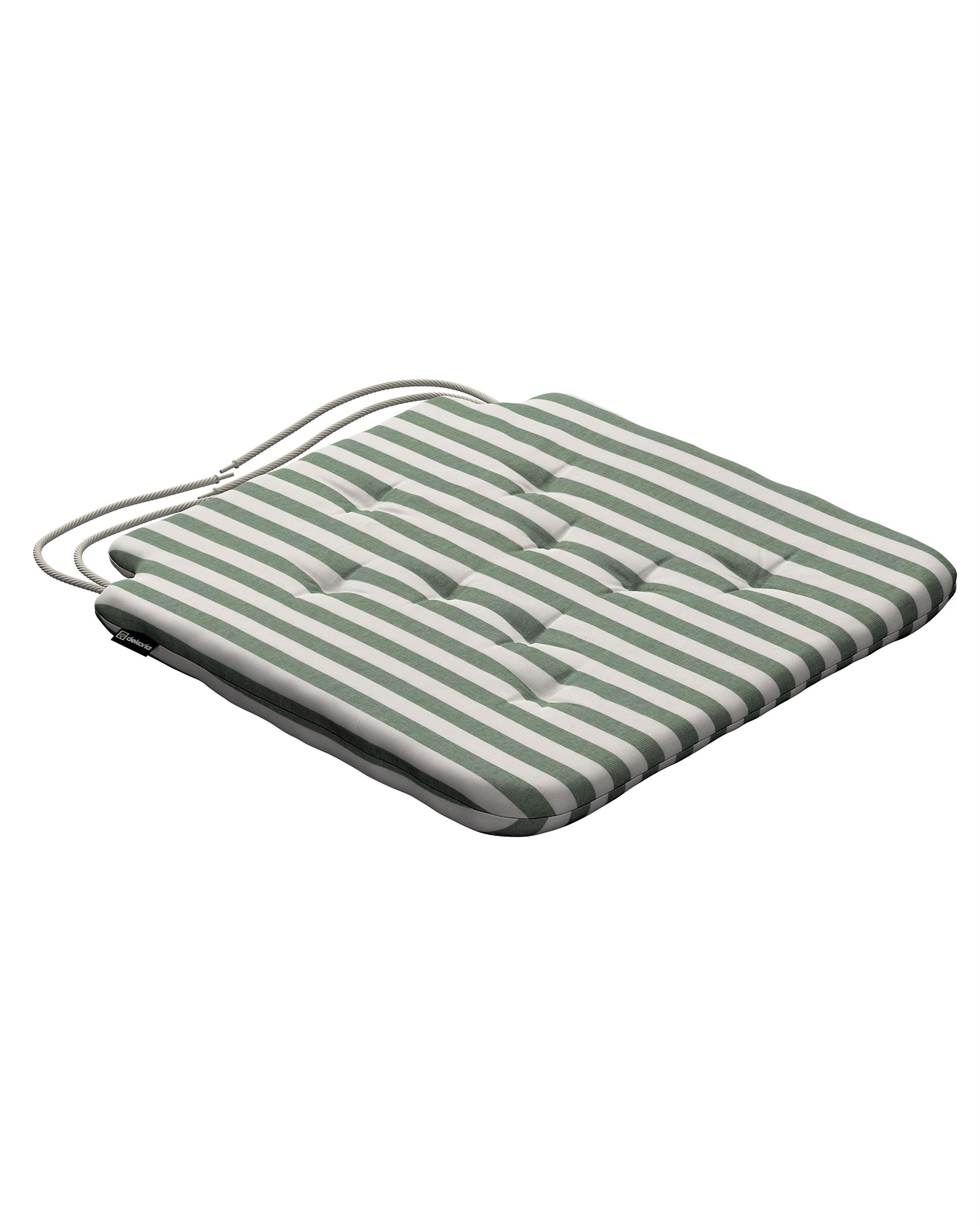 Oleg seat pad colour green fabric patterned (hover)