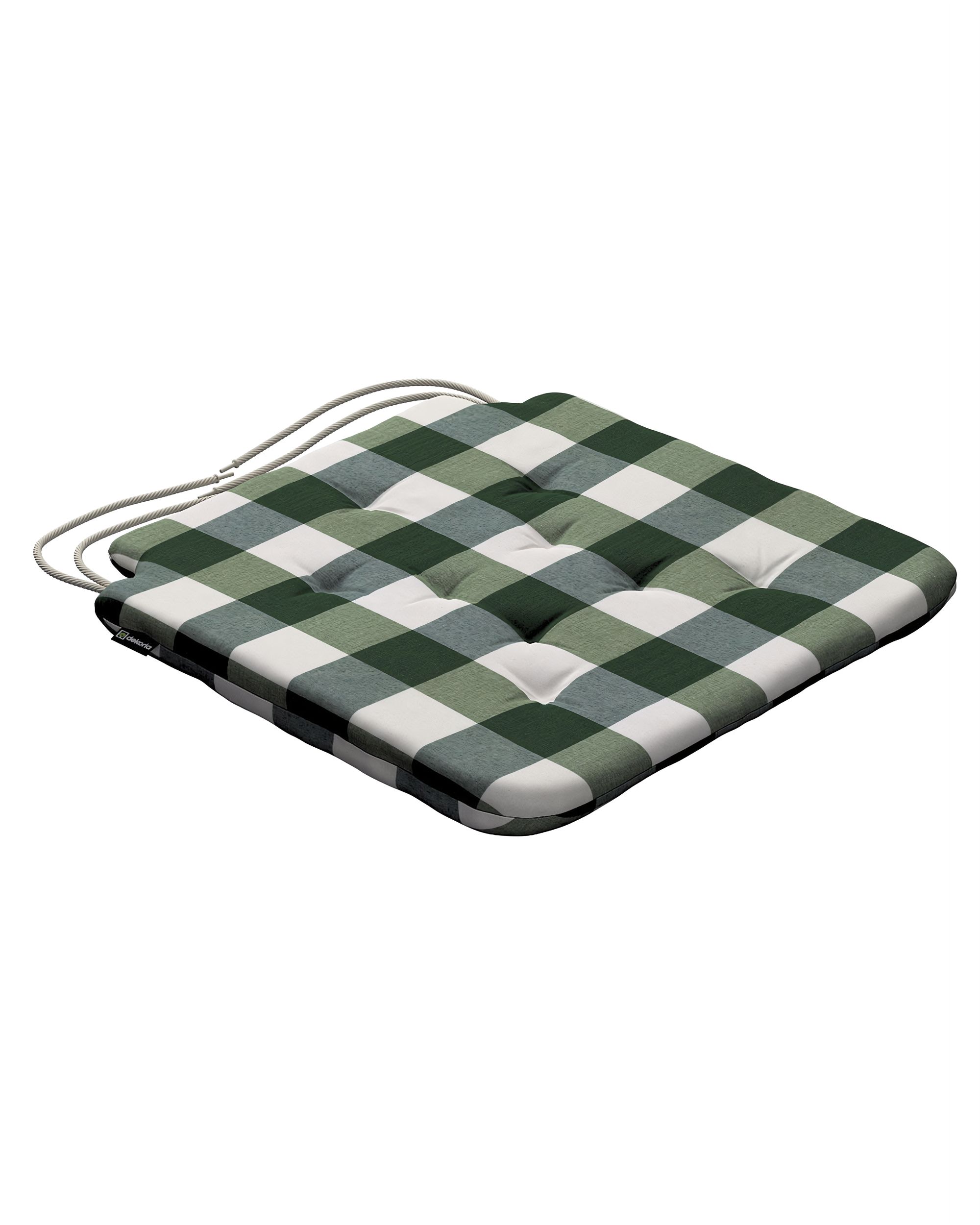 Oleg seat pad colour green fabric patterned (hover)