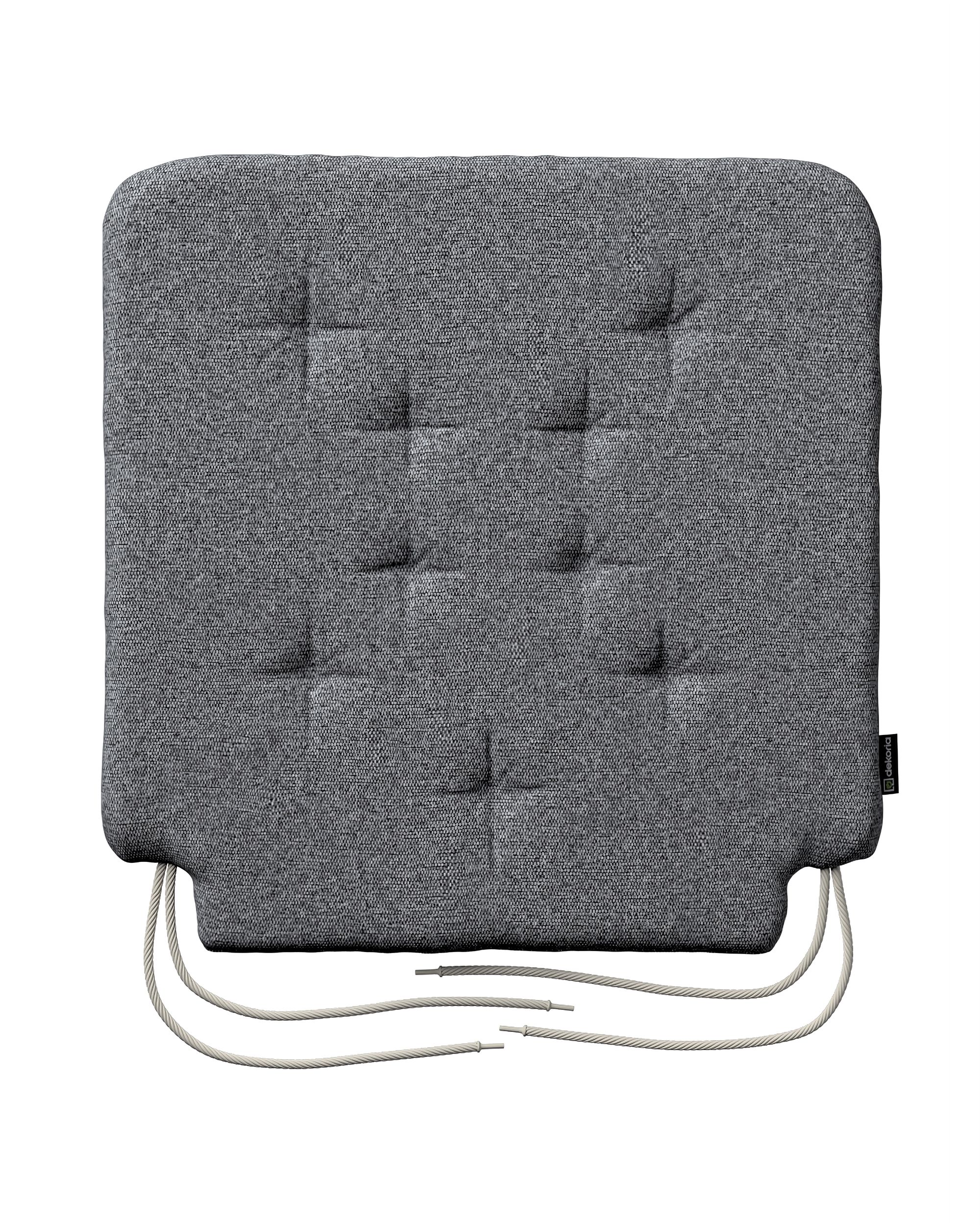 Oleg seat pad colour grey fabric structured