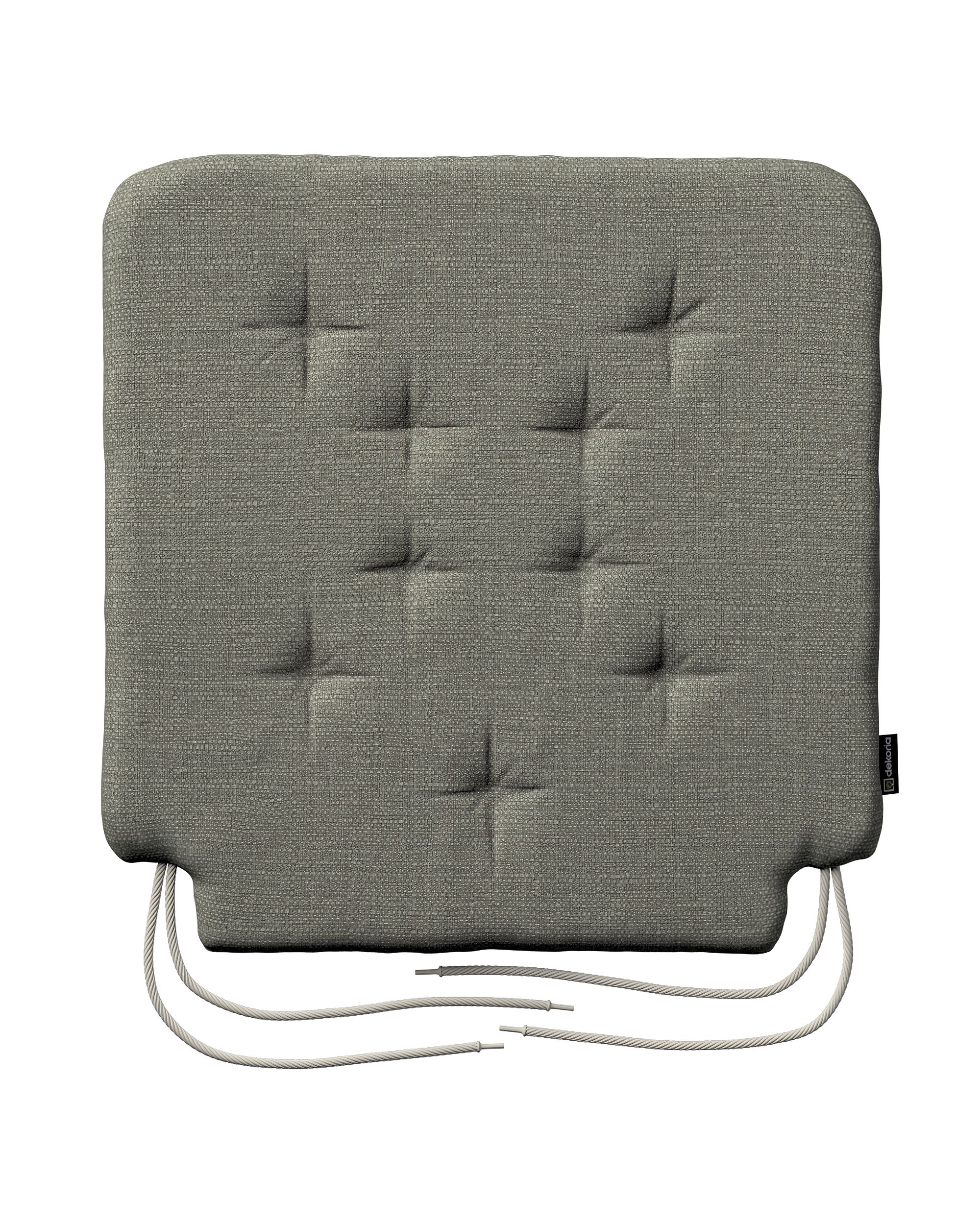 Oleg seat pad colour grey fabric structured