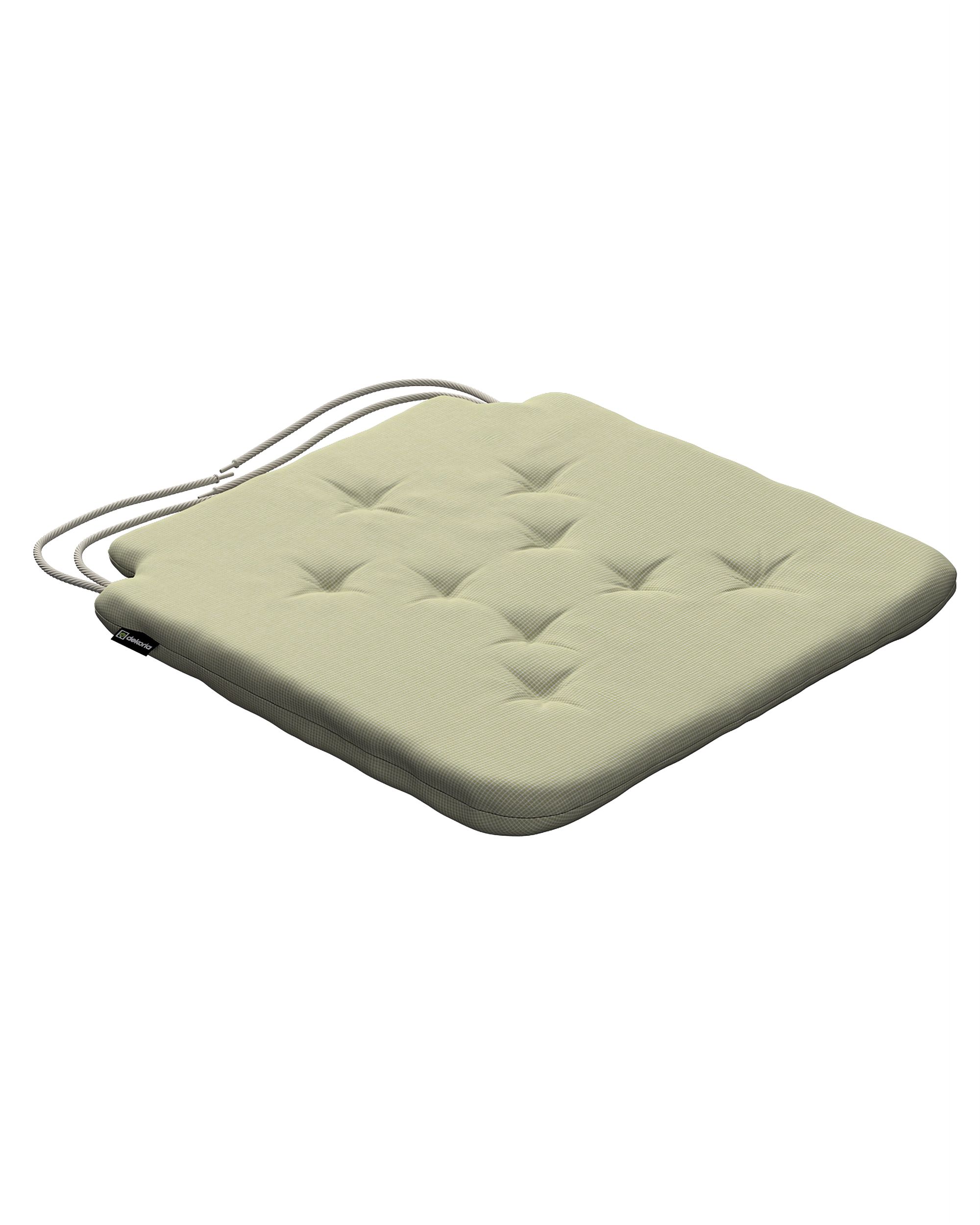 Oleg seat pad colour green fabric outdoor, structured (hover)