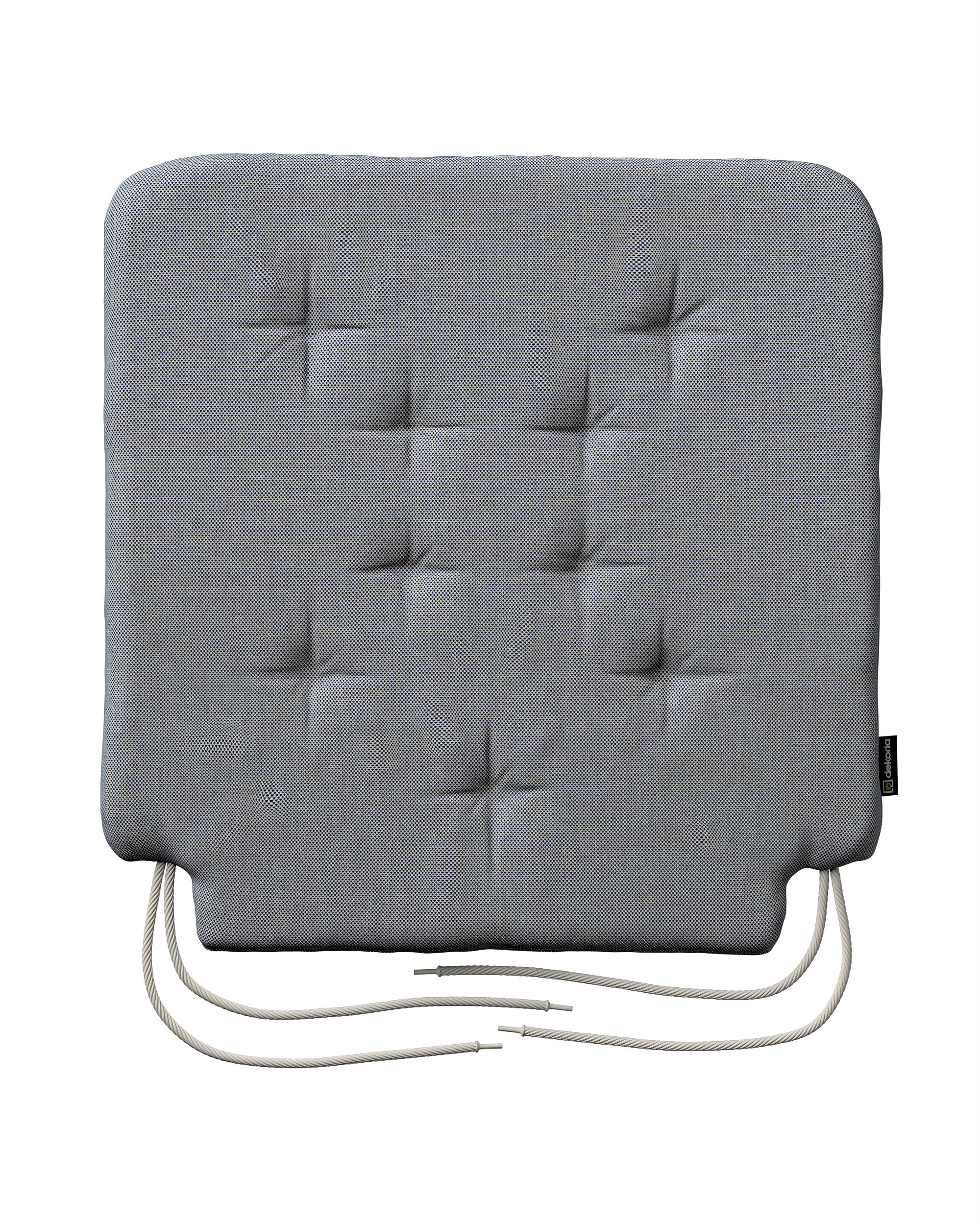 Oleg seat pad colour black fabric outdoor, structured