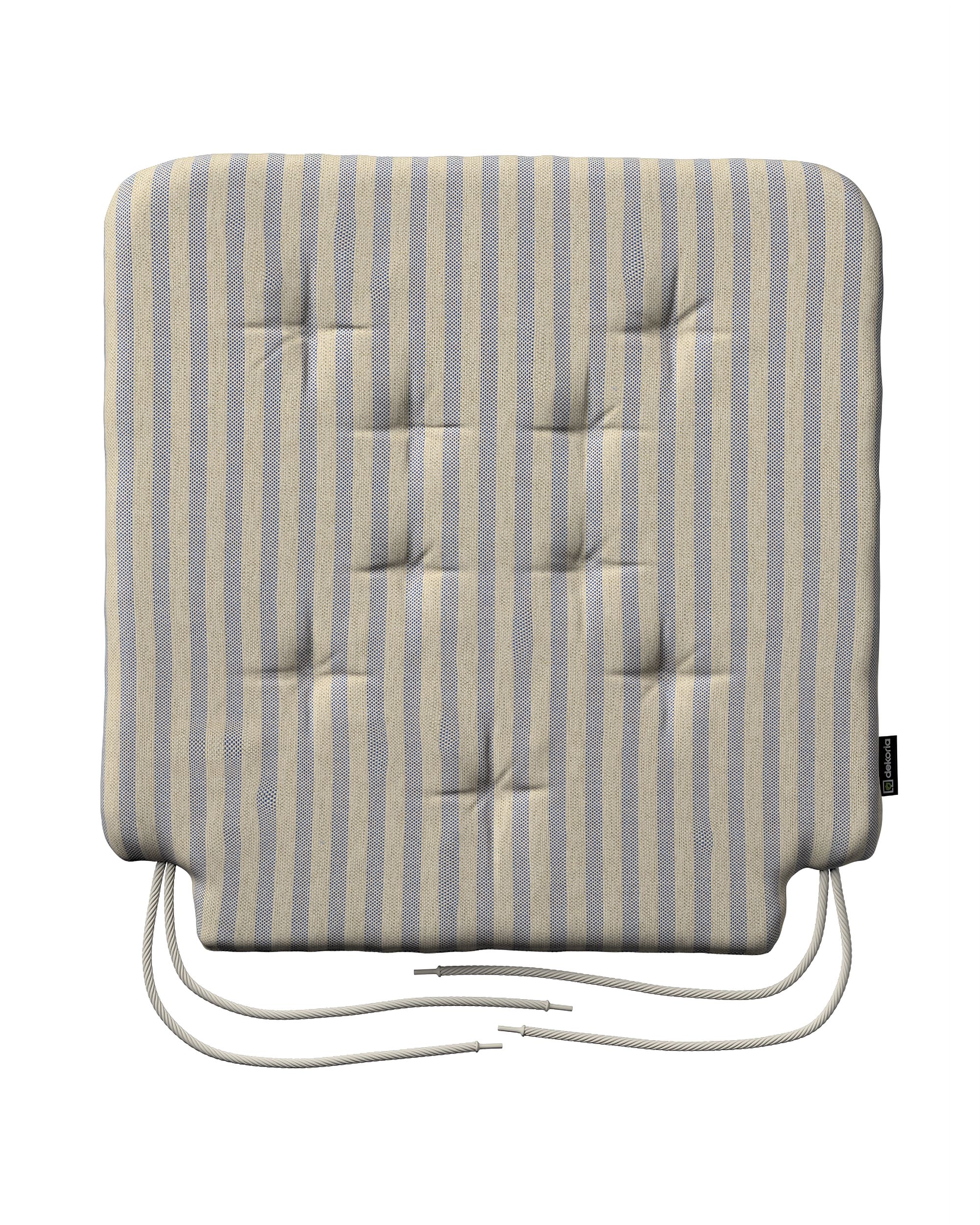 Oleg seat pad colour beige fabric outdoor, structured, patterned