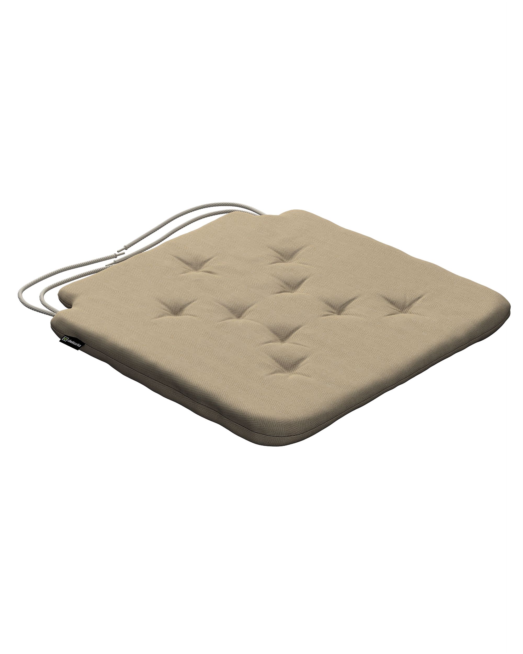Oleg seat pad colour beige fabric outdoor, structured (hover)