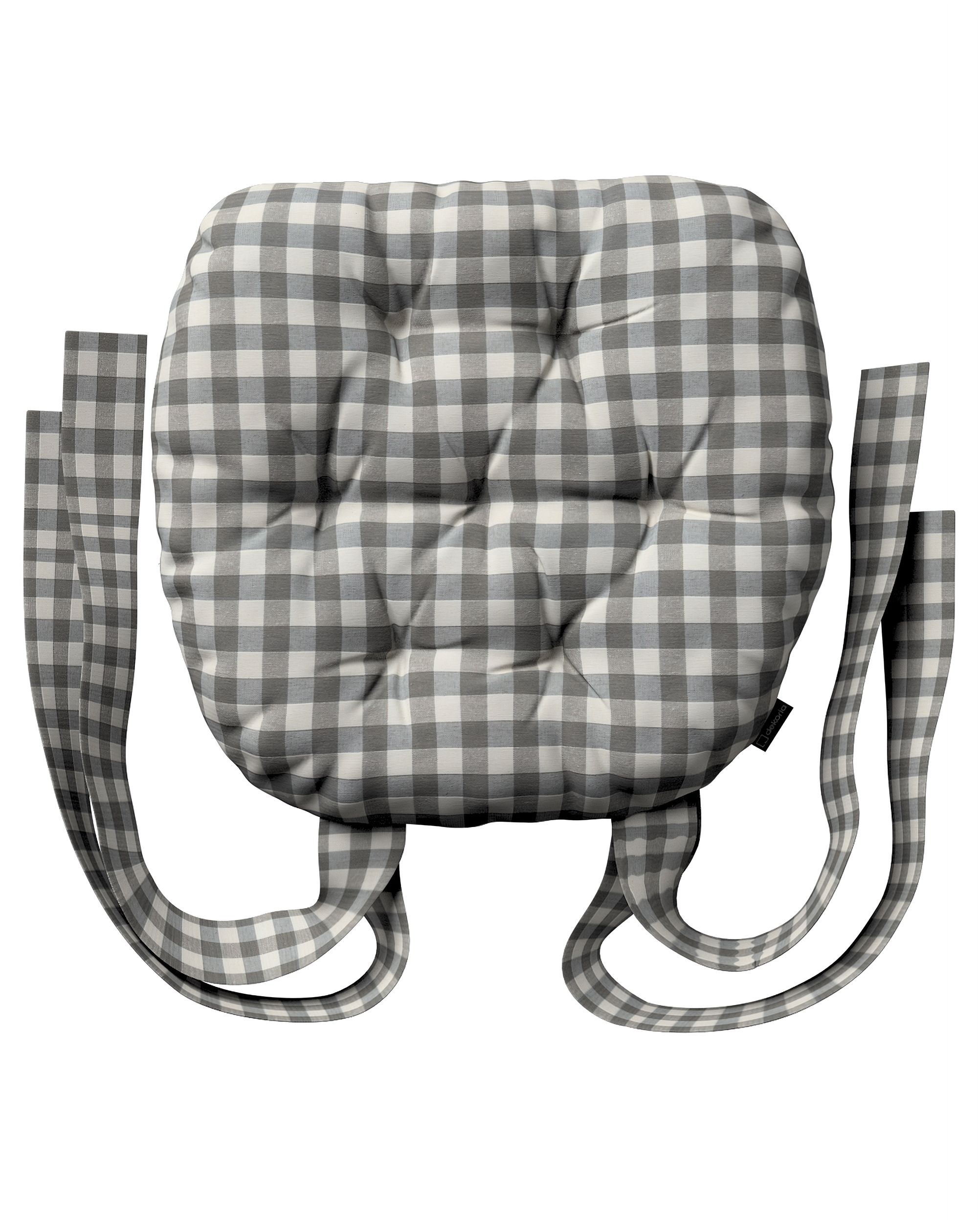 Martin seat pad colour grey fabric patterned (hover)