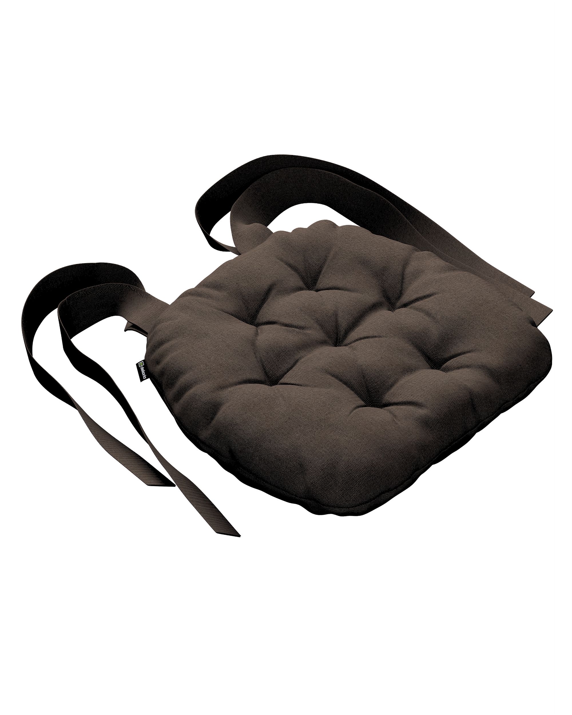 Martin seat pad colour brown fabric structured