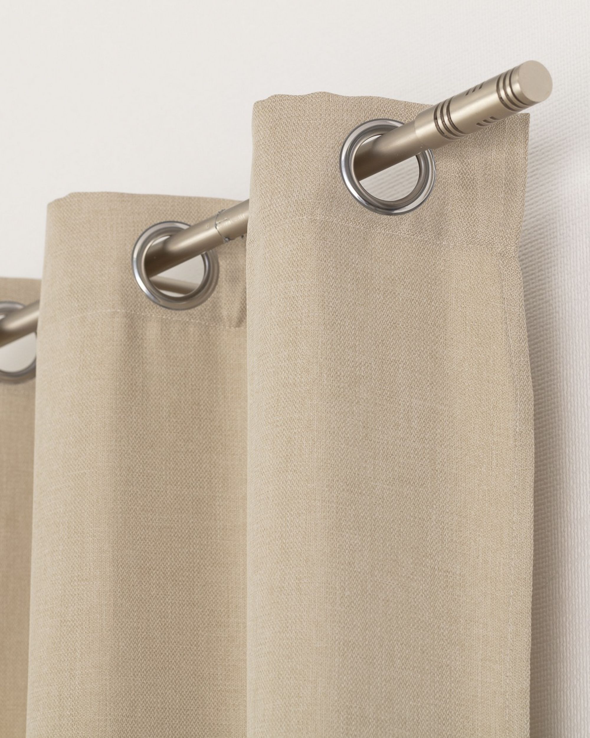 Ready-made curtain BASIC with eyelets 140x280cm beige1 pc.