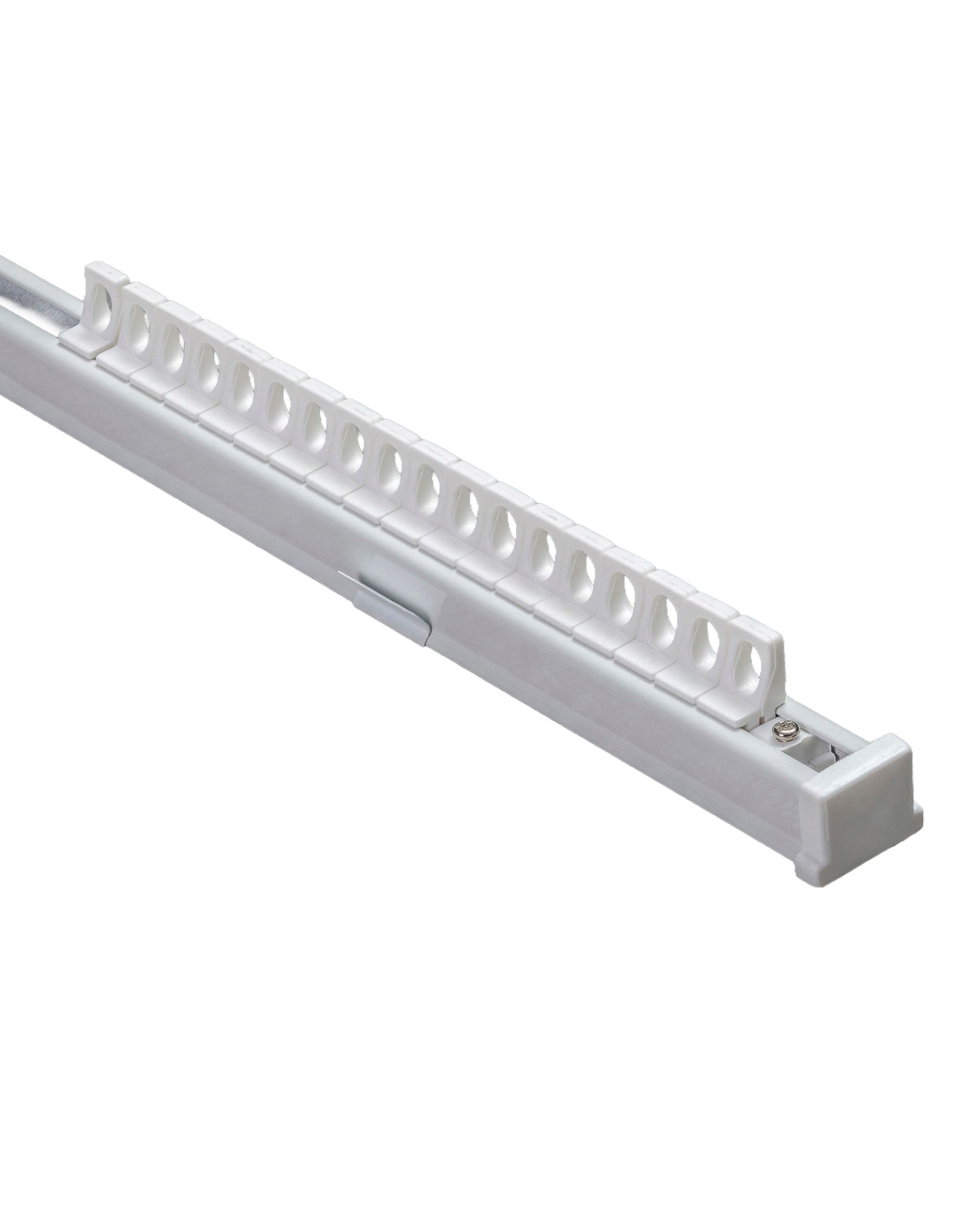 Set - TS single ceiling aluminium rail white 150 cm