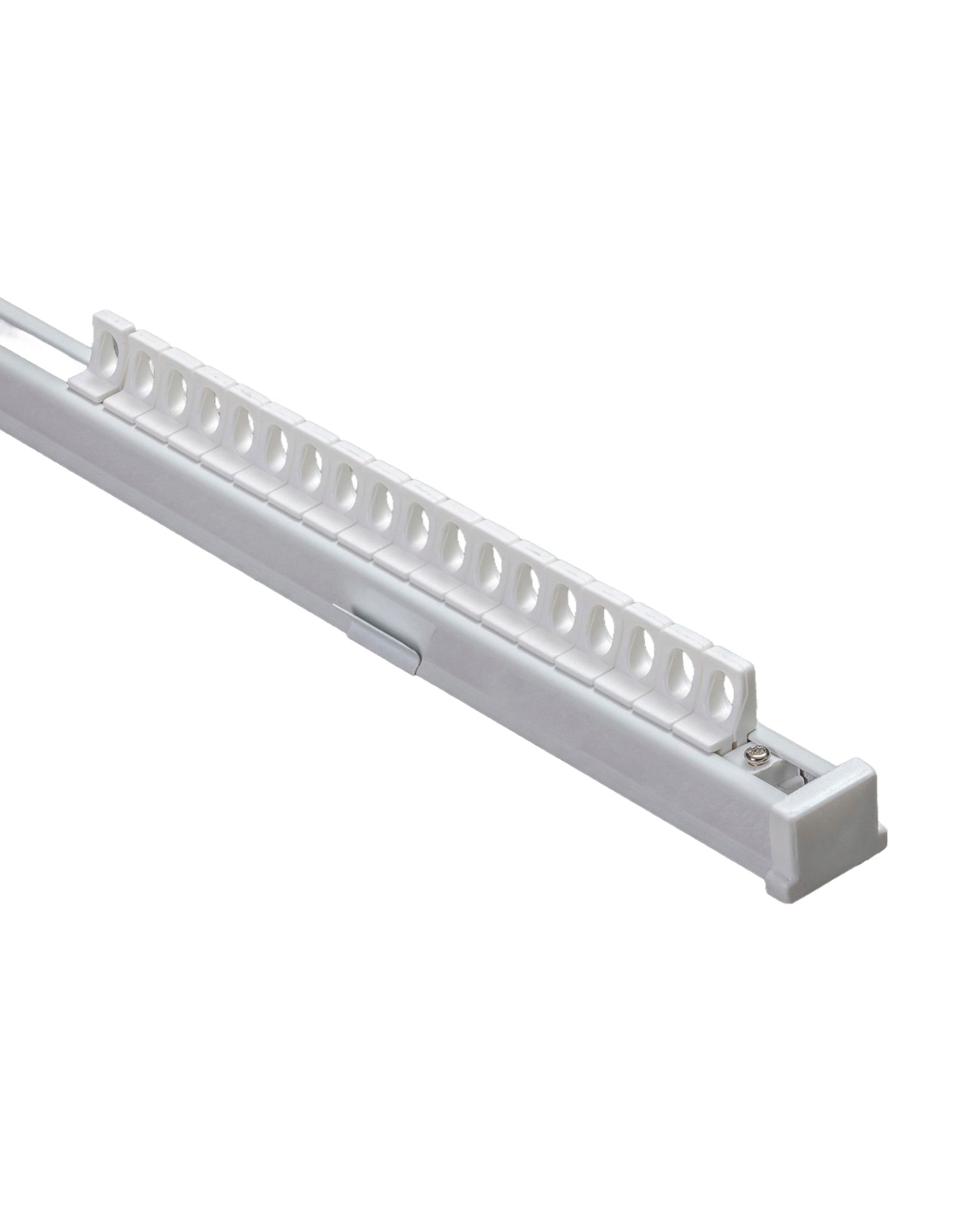 TS aluminium ceiling rail single 210cm - set