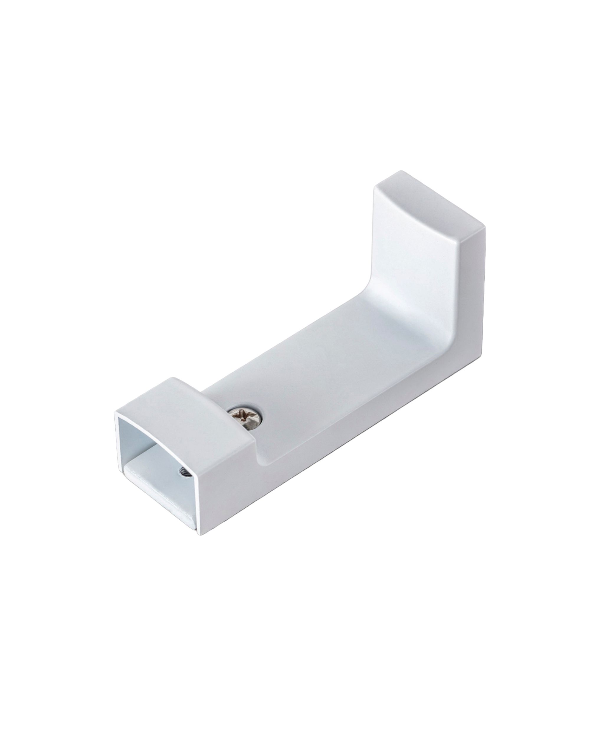 Metal wall bracket for ceiling rail Premium white (hover)