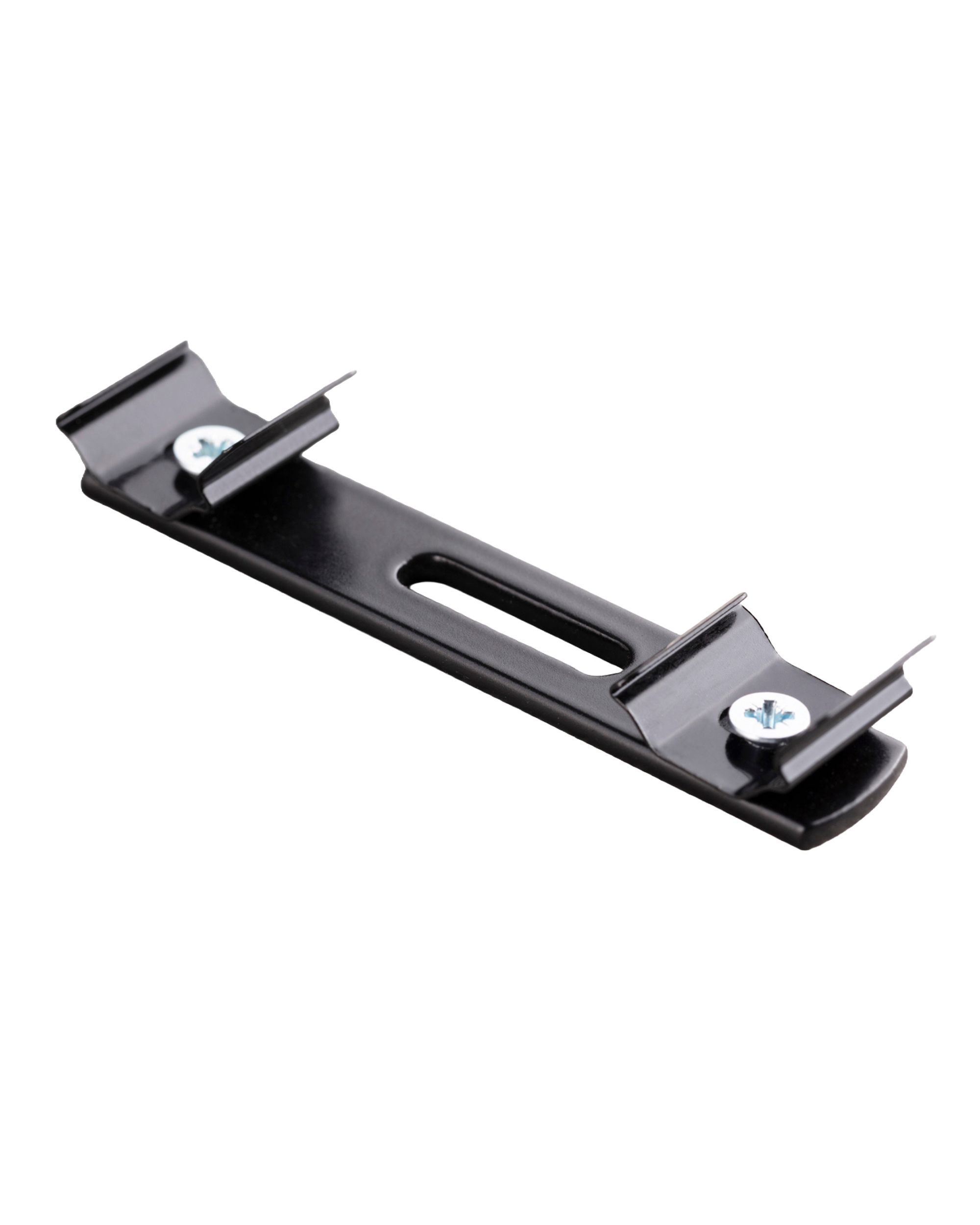 TS aluminium rail connector black 1 pcs.