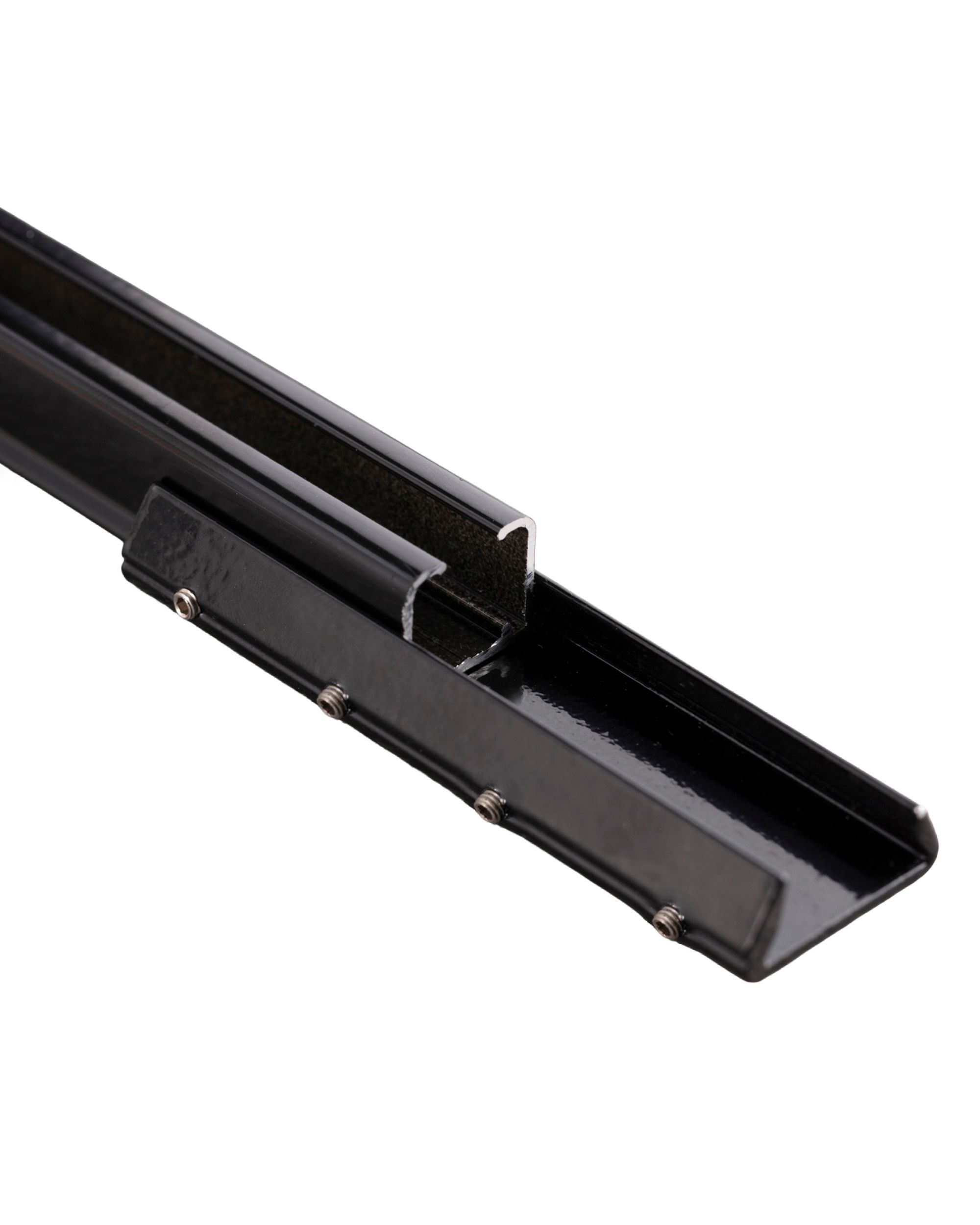 TS aluminium rail connector black 1 pcs. (hover)