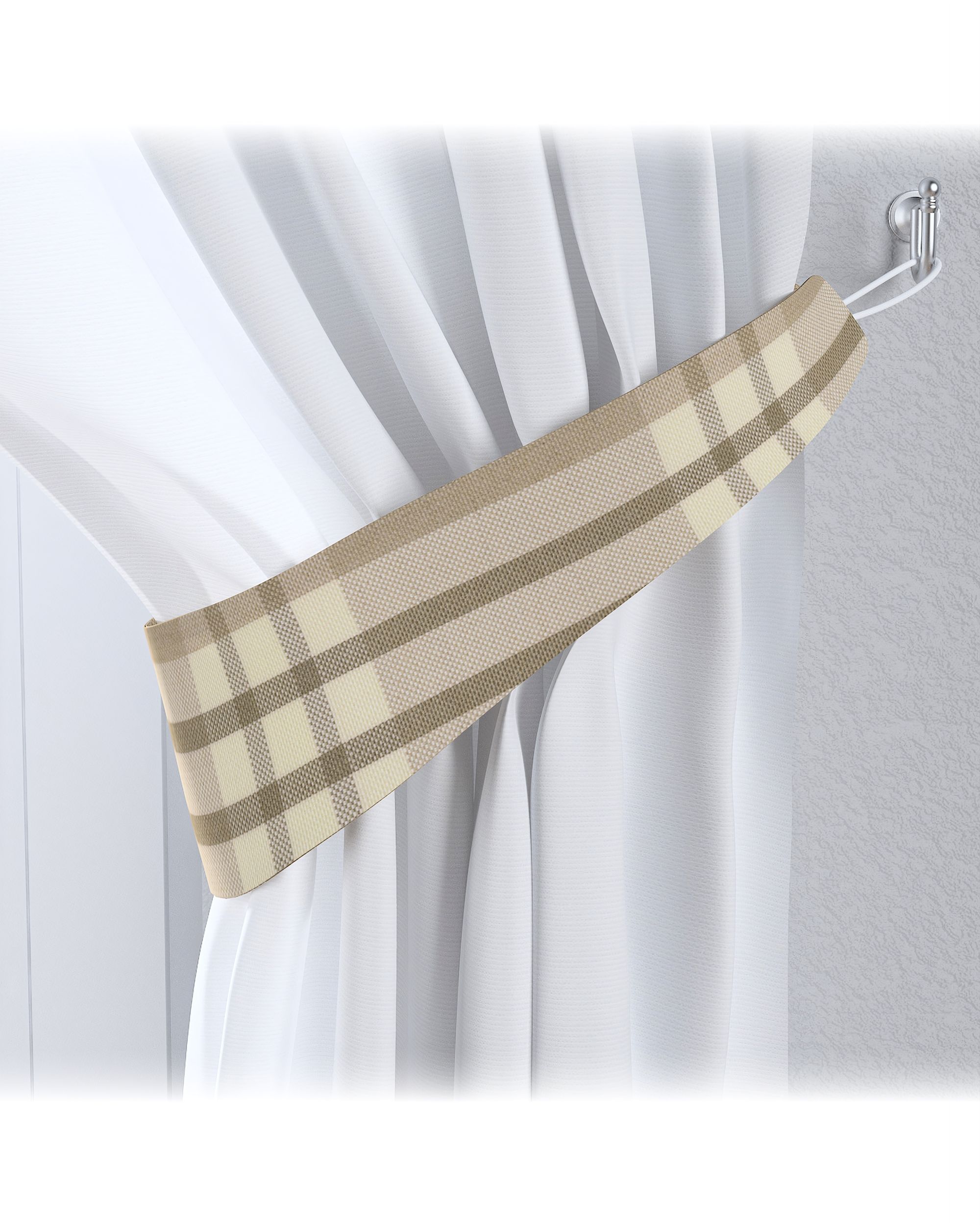 Victoria tieback colour beige