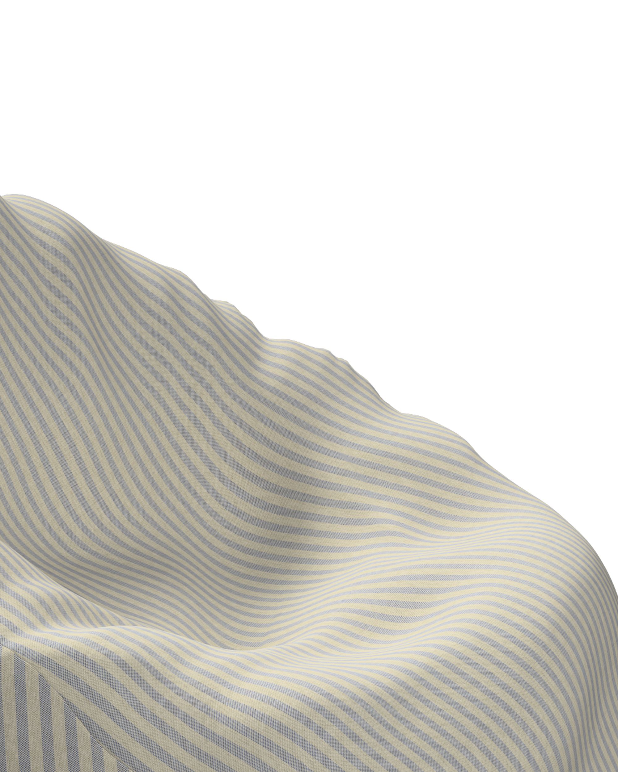 Beanbag colour beige fabric outdoor, structured, patterned (hover)