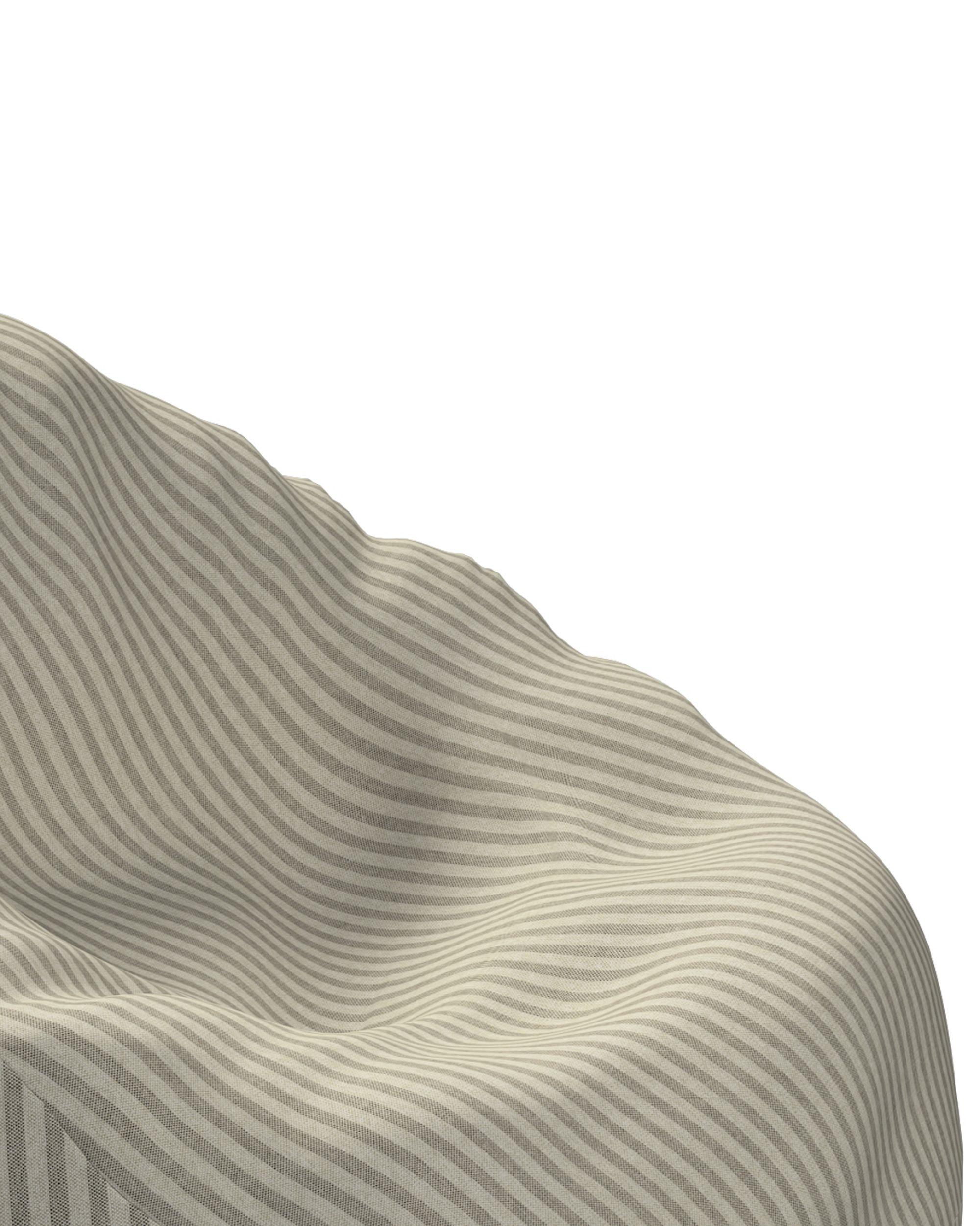 Beanbag colour beige fabric outdoor, structured, patterned (hover)
