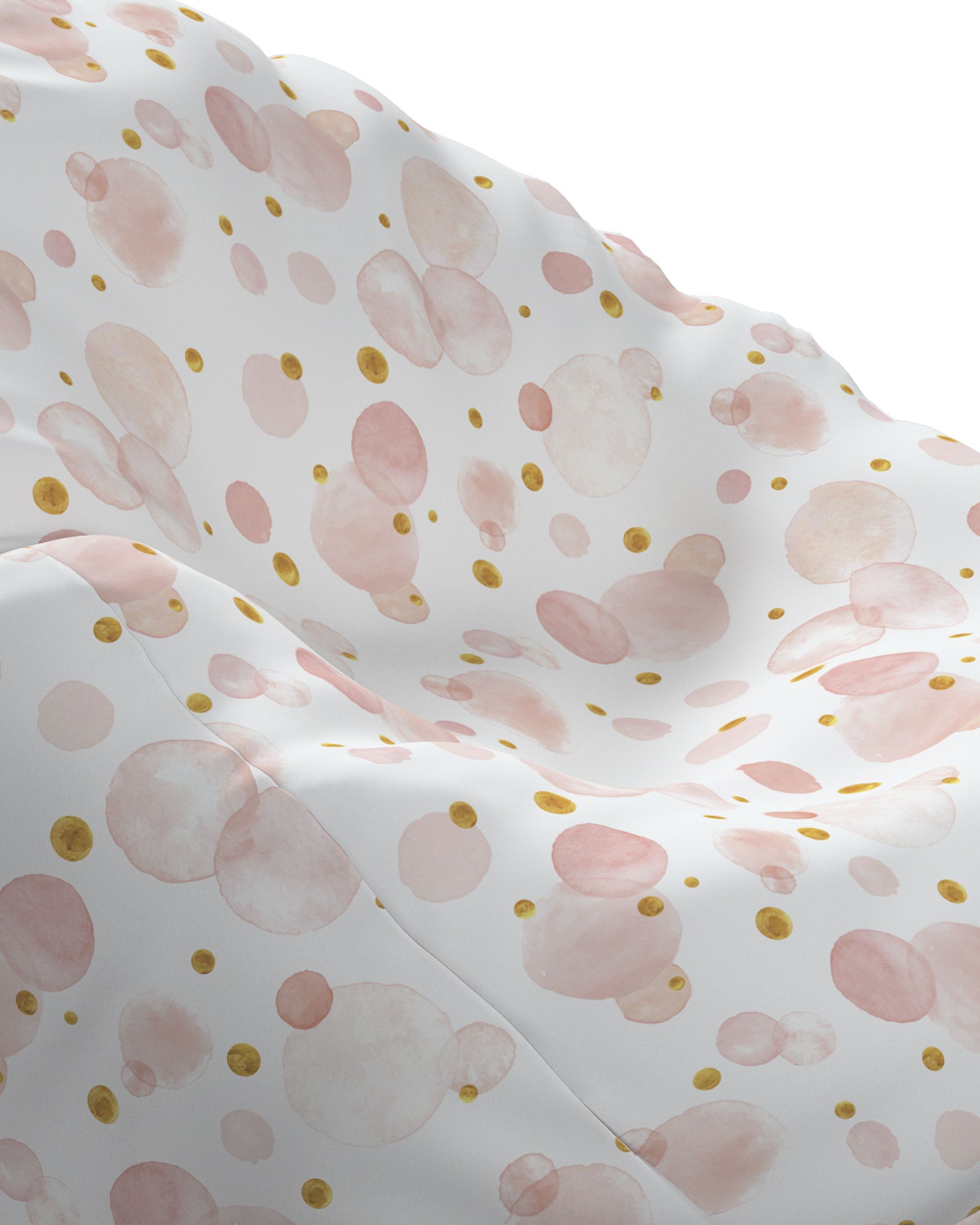 Beanbag colour pink fabric patterned (hover)
