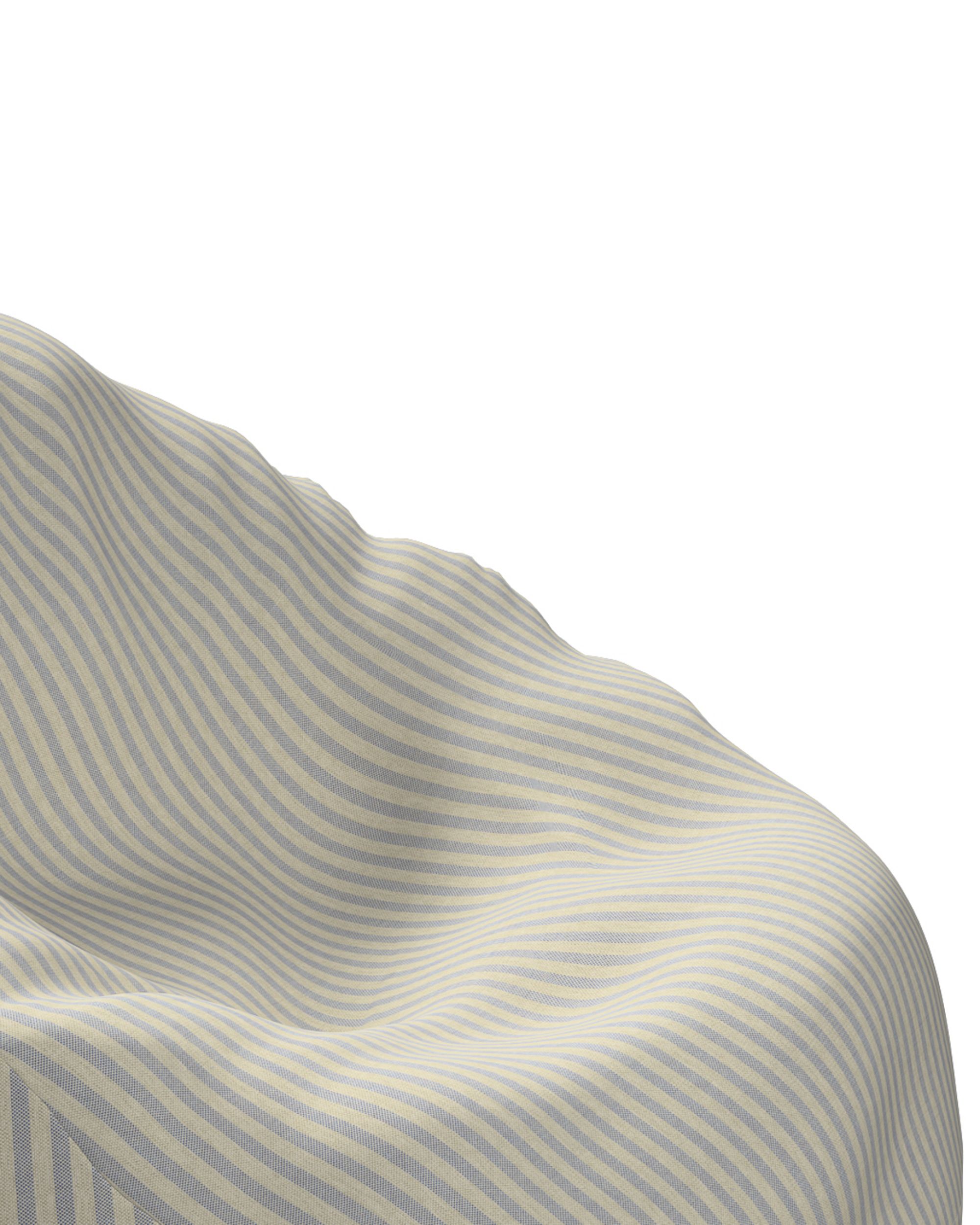 Beanbag colour beige fabric outdoor, structured, patterned (hover)