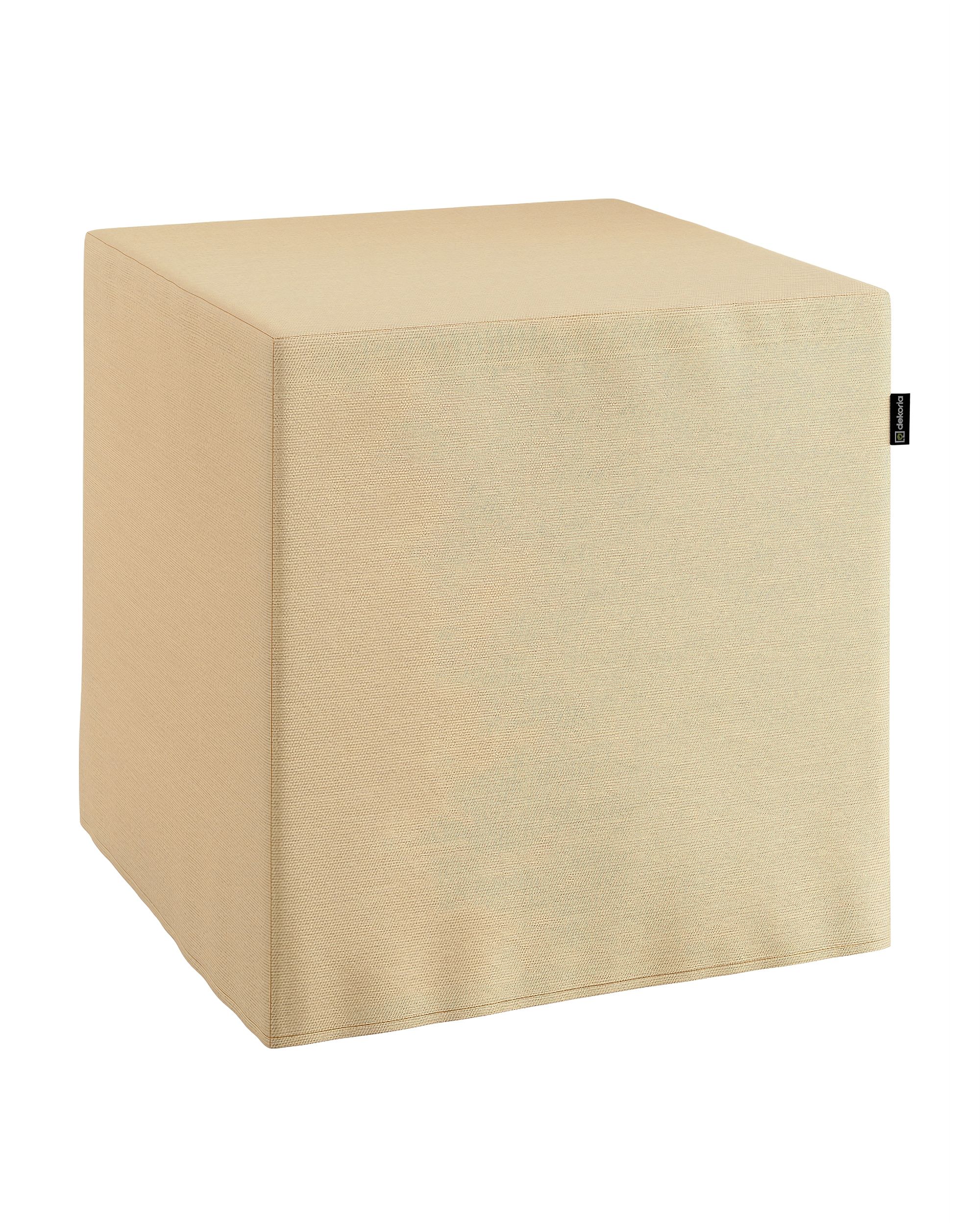 Cube cover colour beige