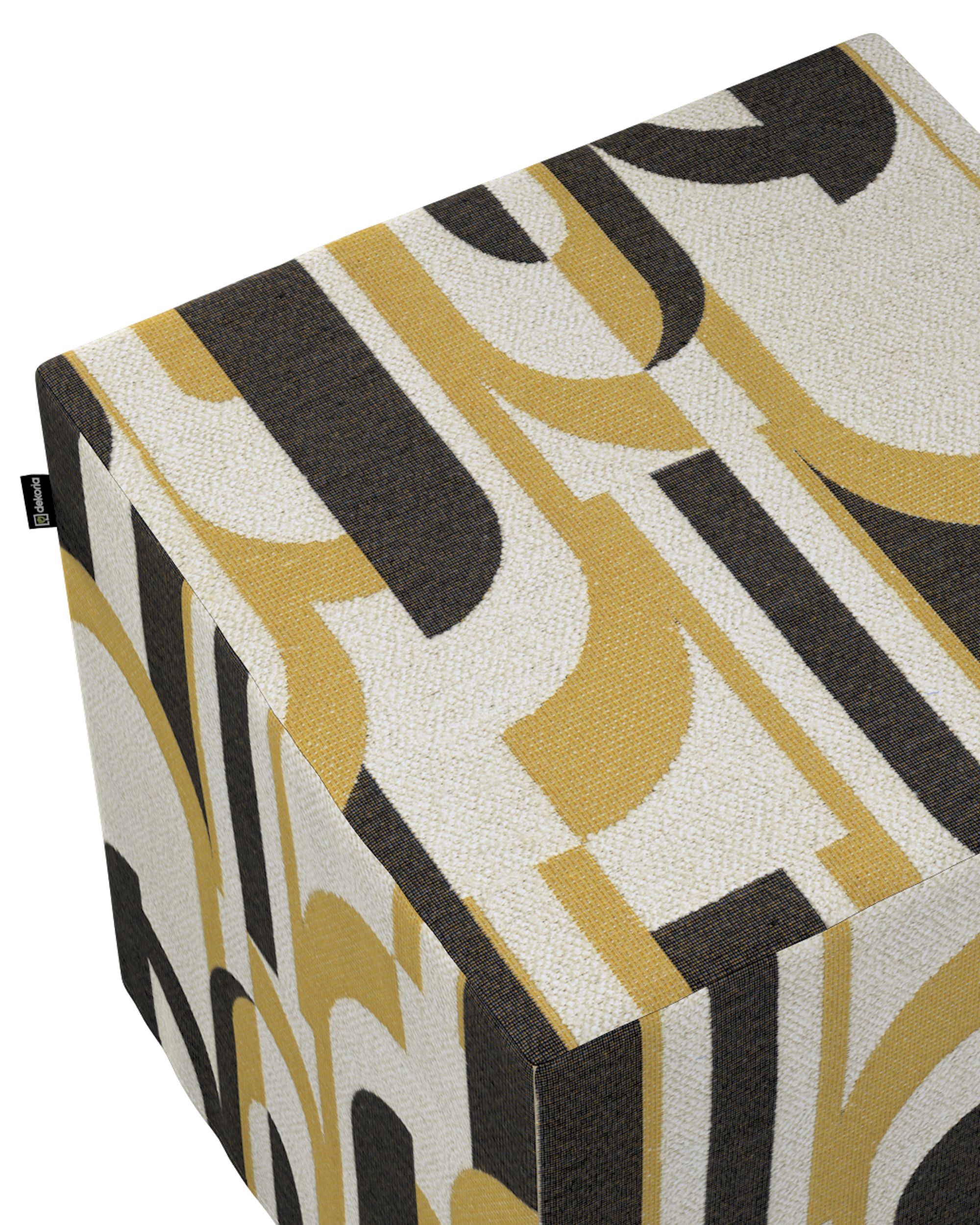 Cube cover colour multicolour fabric structured, patterned (hover)
