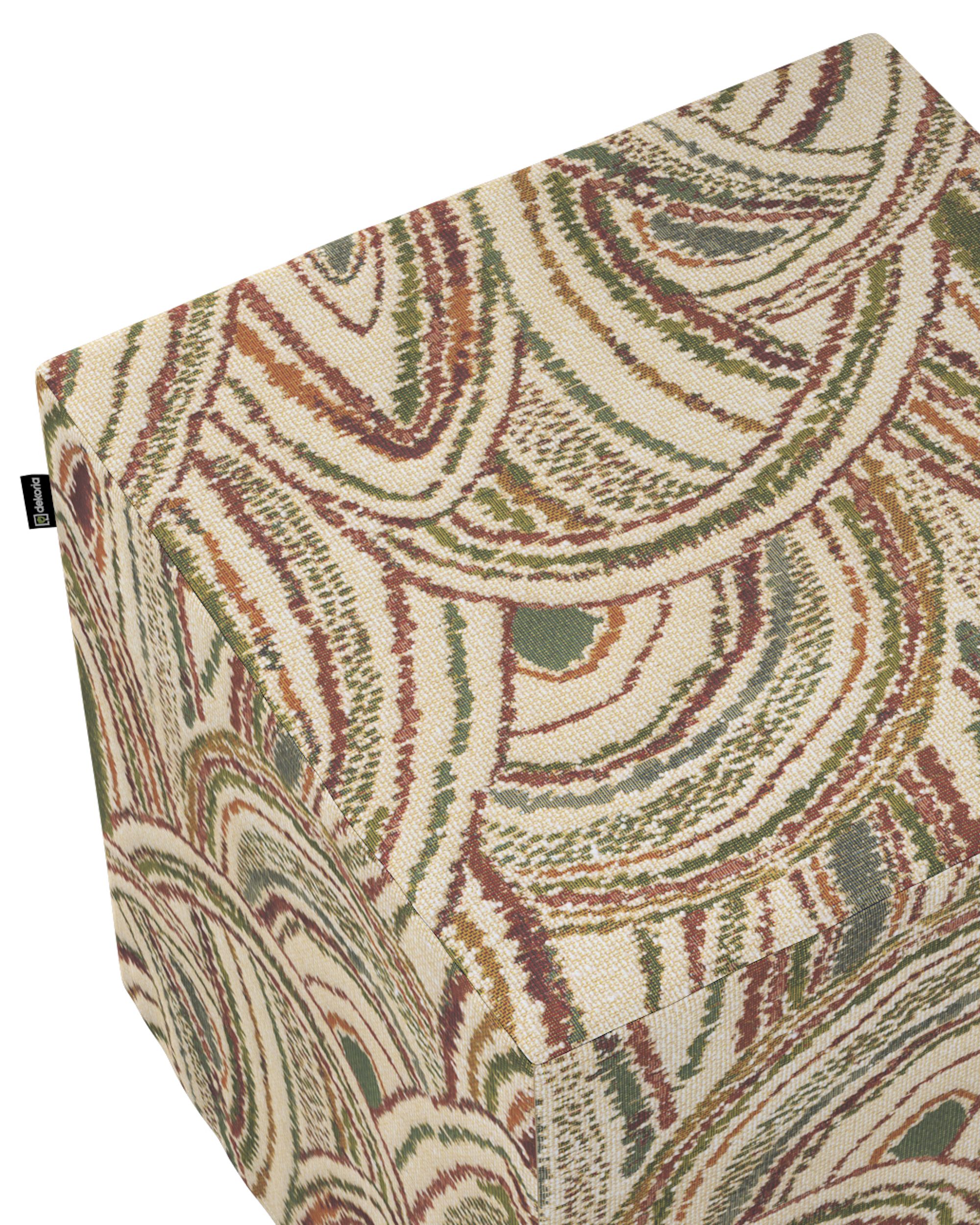 Cube cover colour multicolour fabric structured, patterned (hover)