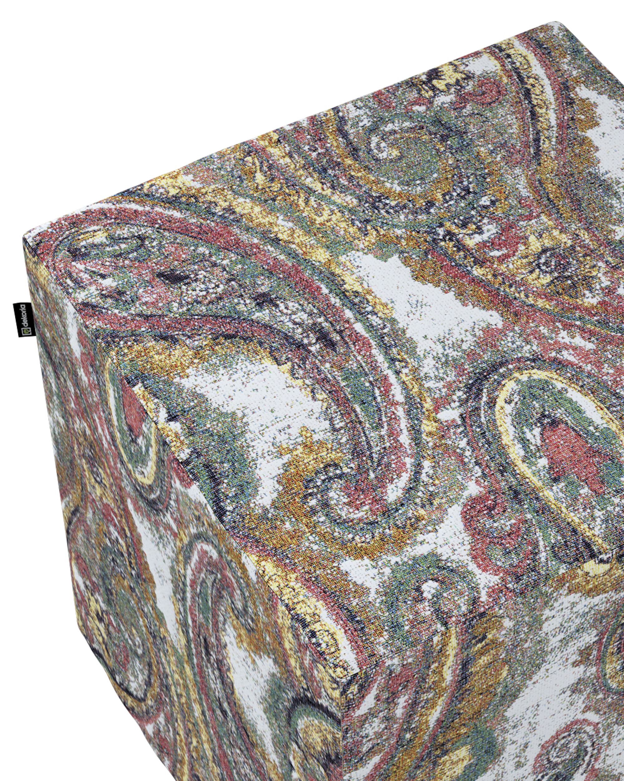 Cube cover colour multicolour fabric structured, patterned (hover)