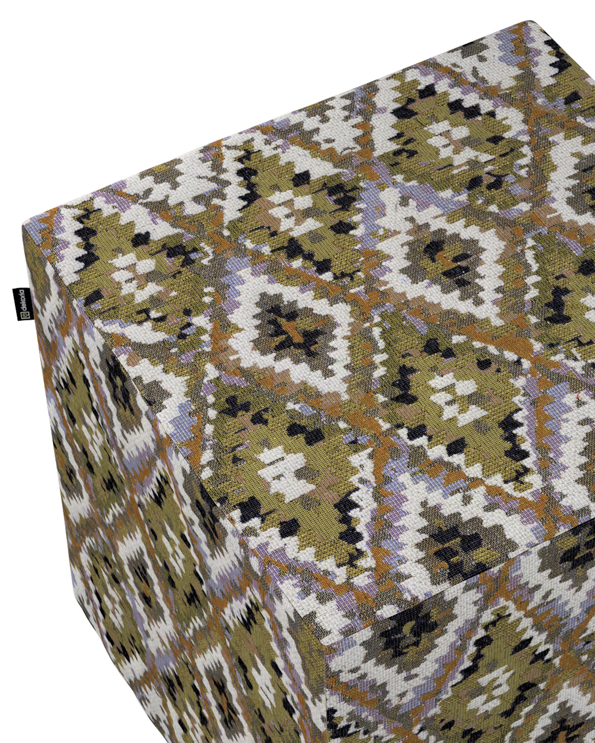 Cube cover colour multicolour fabric structured, patterned (hover)