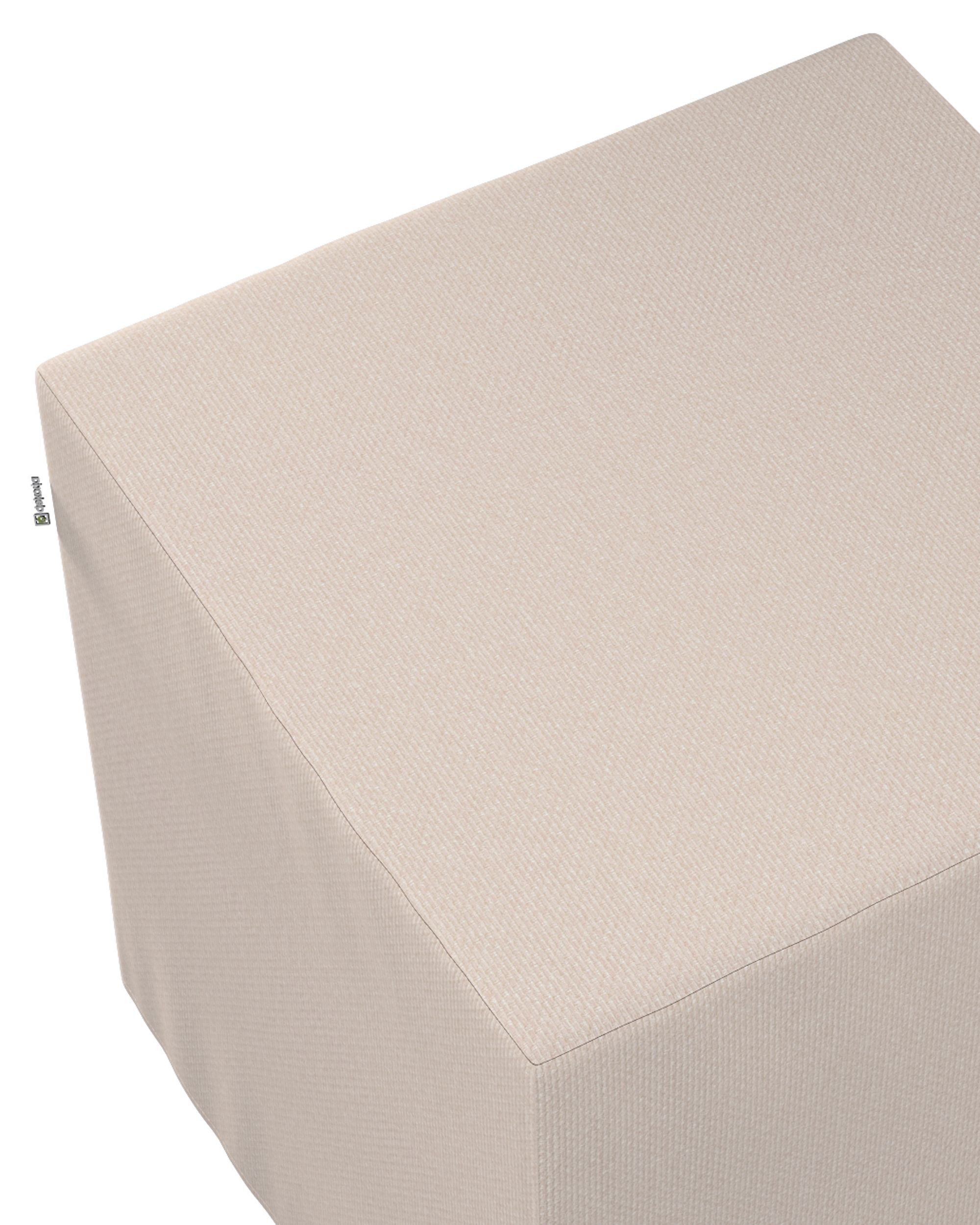 Cube cover colour pink fabric structured (hover)