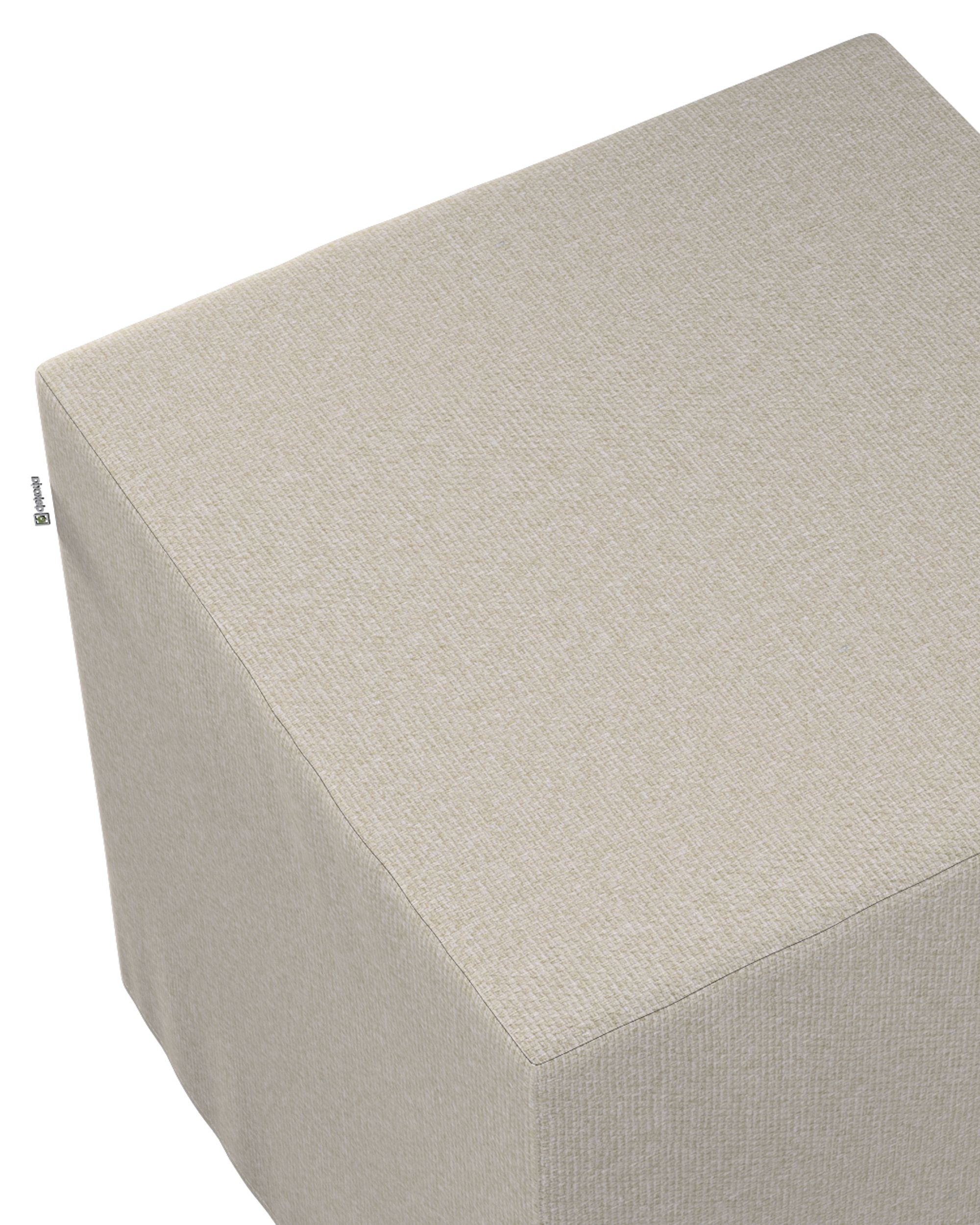 Cube cover colour grey fabric structured (hover)