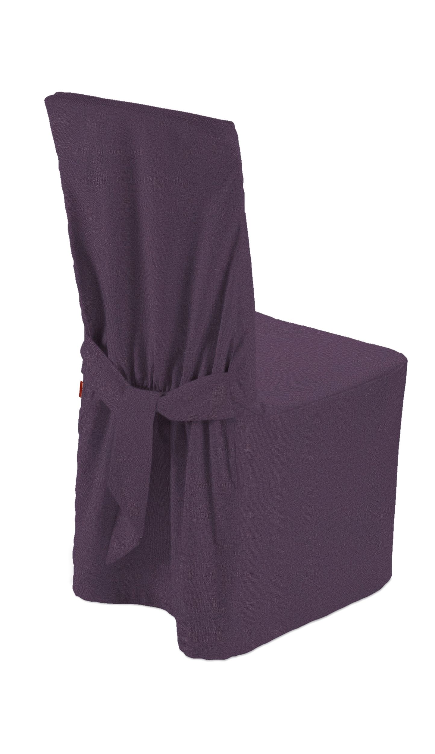 Chair cover colour purple fabric structured