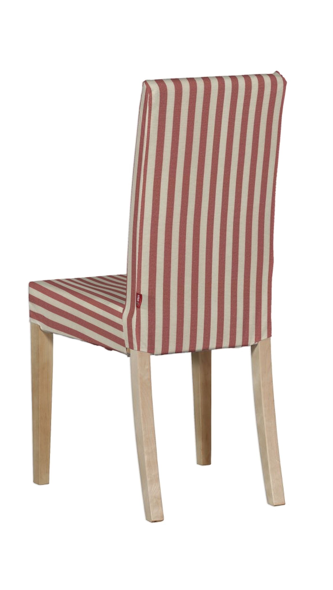 Harry chair cover colour red fabric patterned