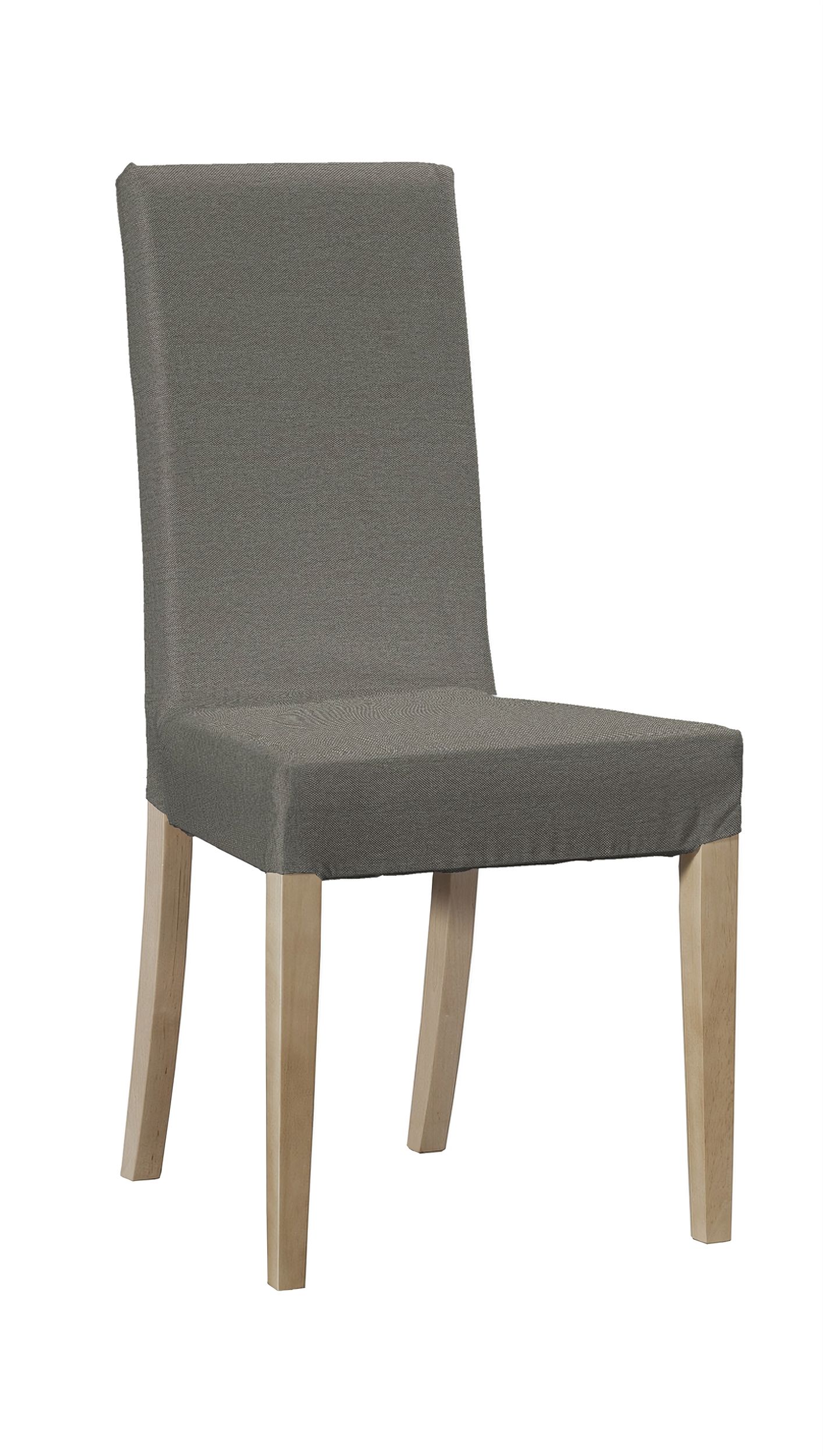 Harry chair cover colour grey fabric structured (hover)