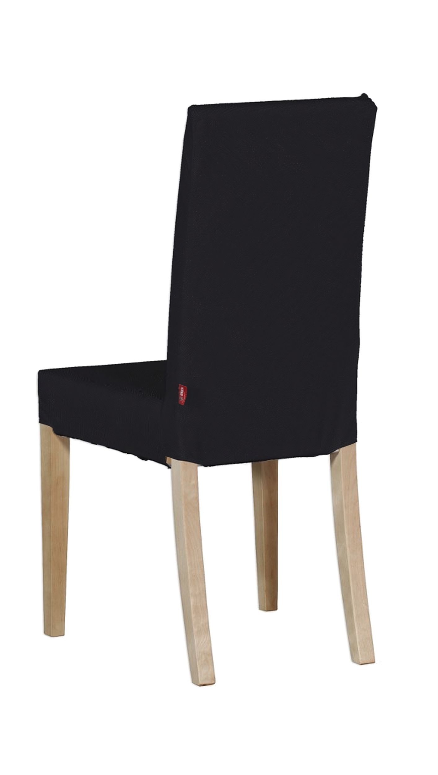 Harry chair cover colour black fabric structured