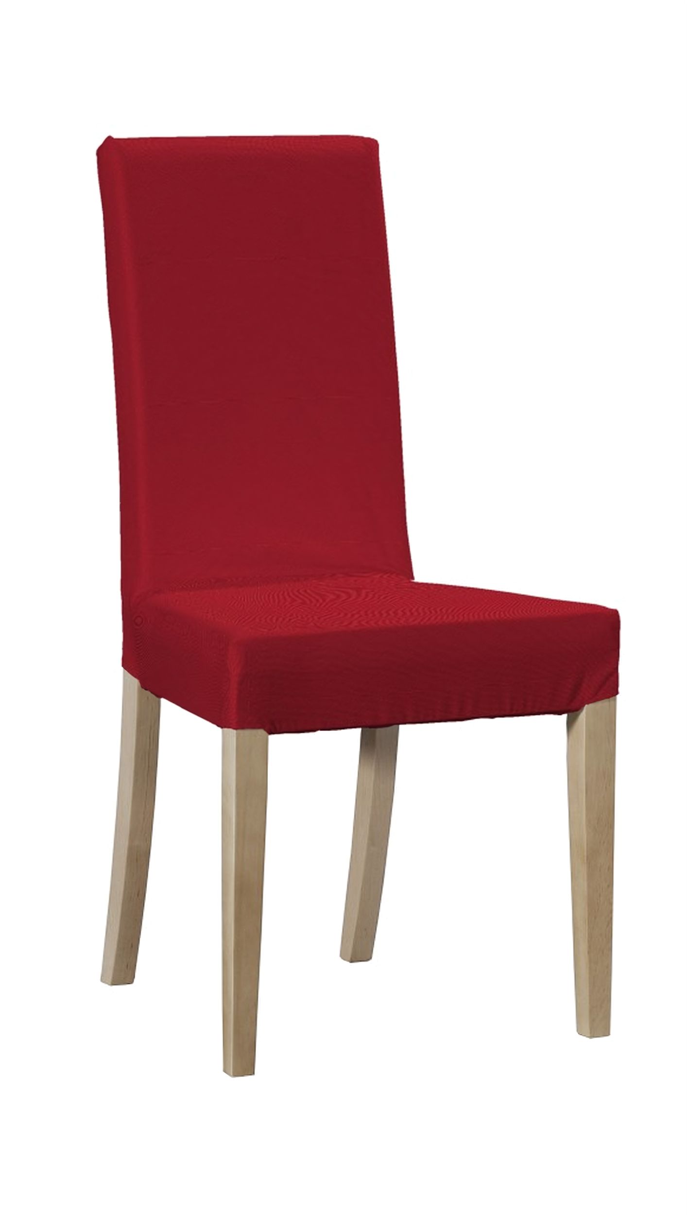 Harry chair cover colour red fabric structured (hover)