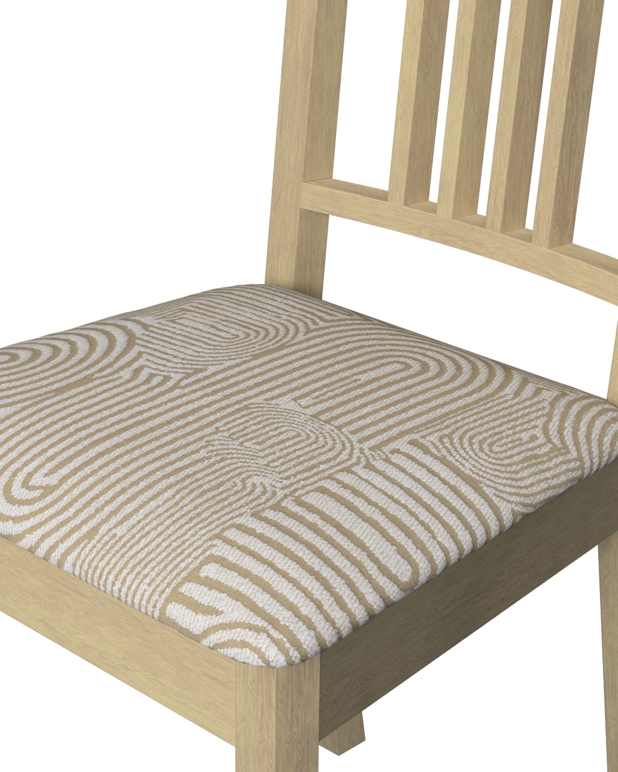 Börje chair seat pad cover colour beige fabric structured, patterned (hover)