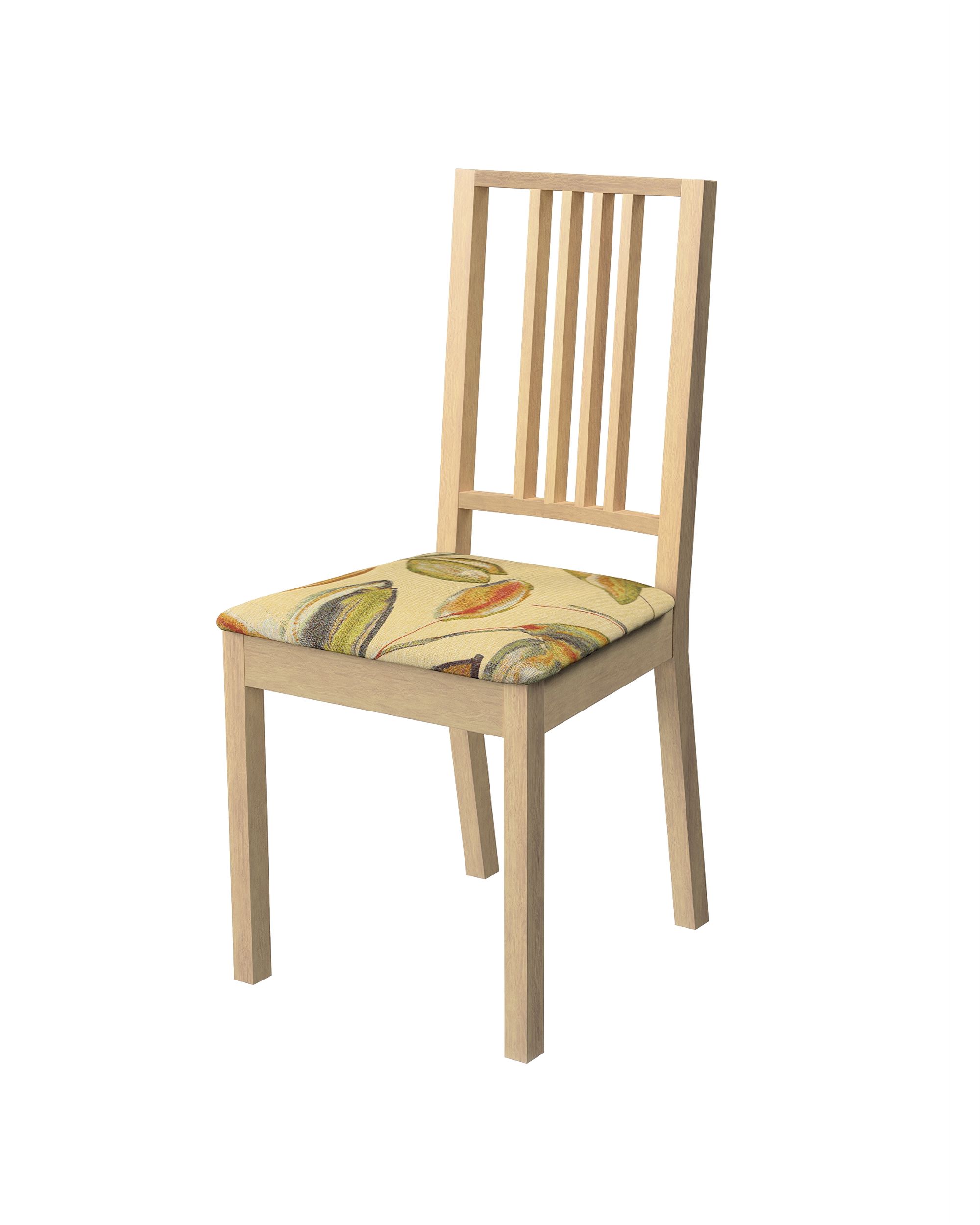 Börje chair seat pad cover colour beige fabric structured, patterned
