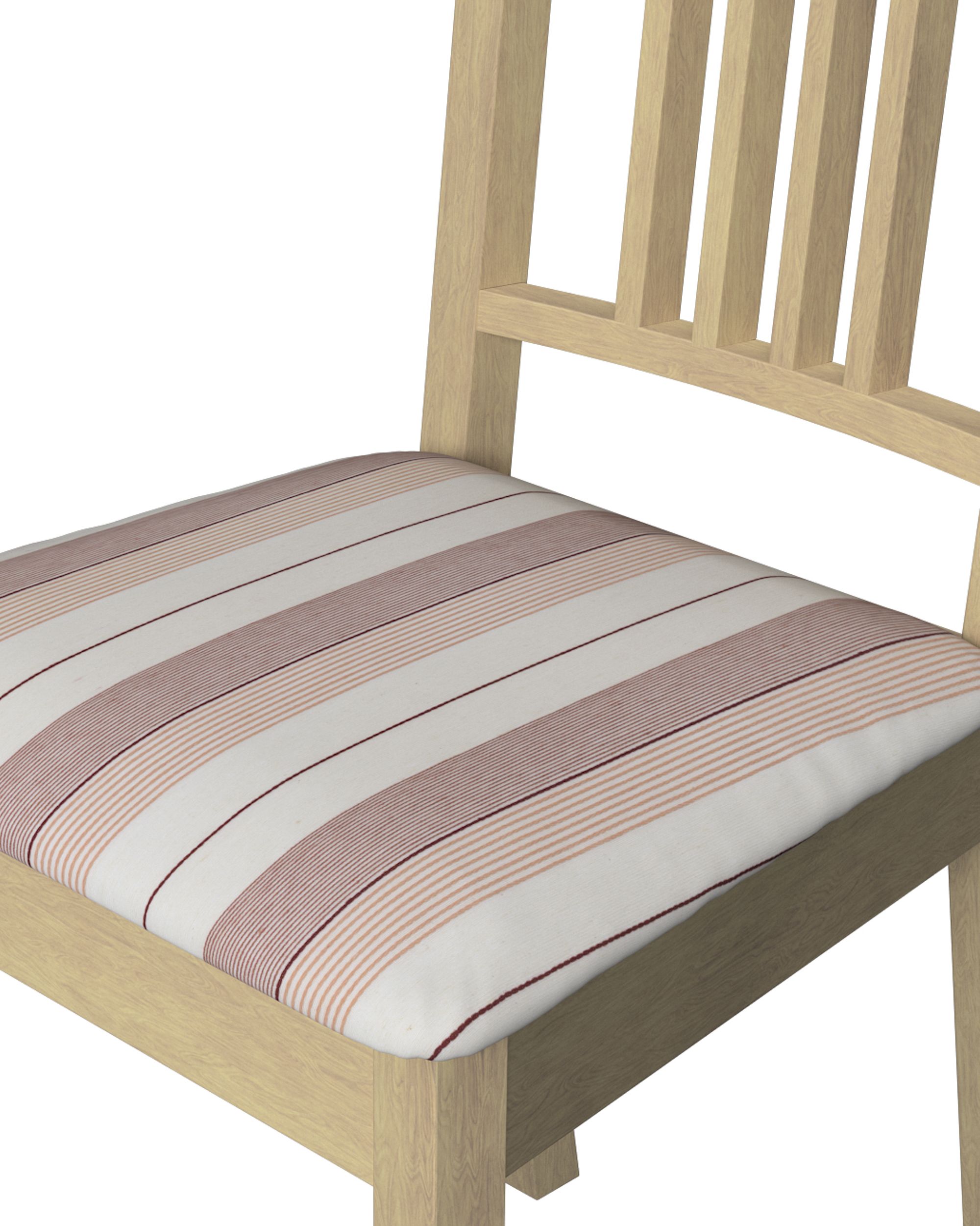 Börje chair seat pad cover colour red fabric structured, patterned (hover)