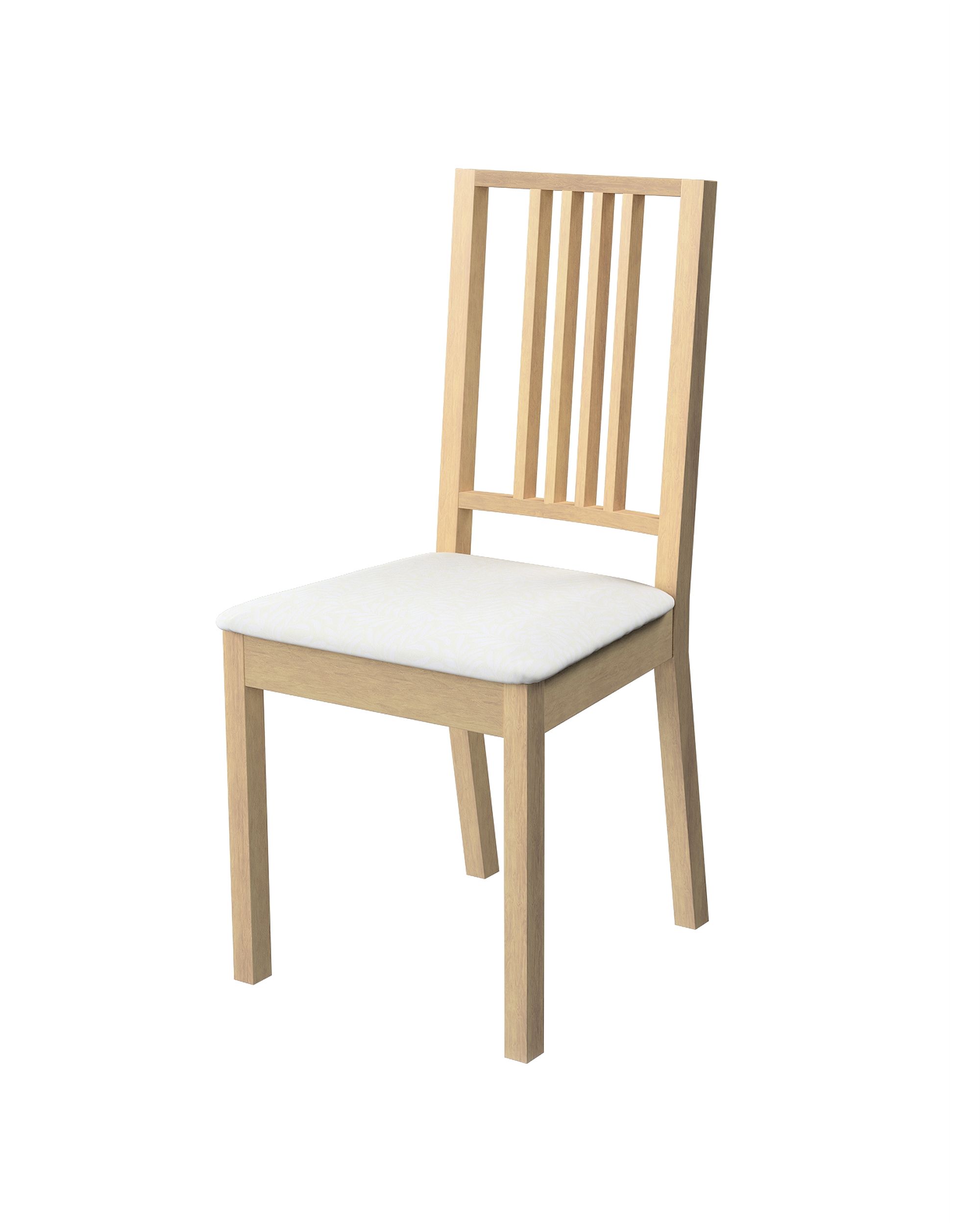 Börje chair seat pad cover colour cream fabric structured, patterned