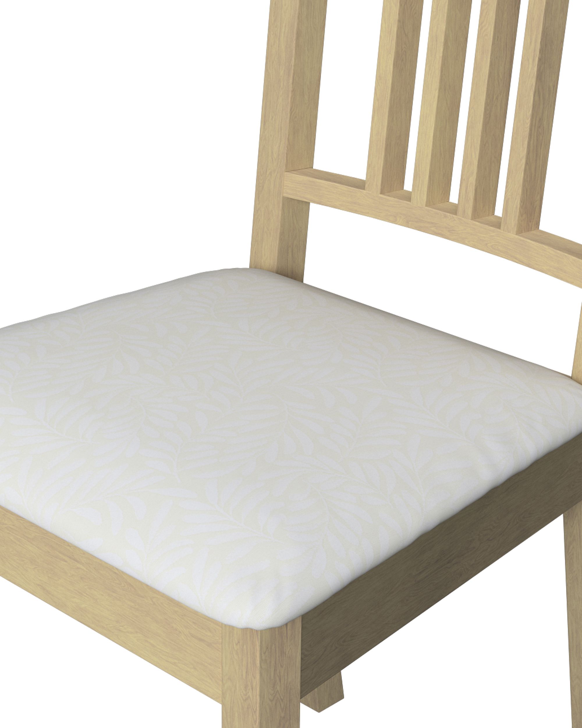 Börje chair seat pad cover colour cream fabric structured, patterned (hover)