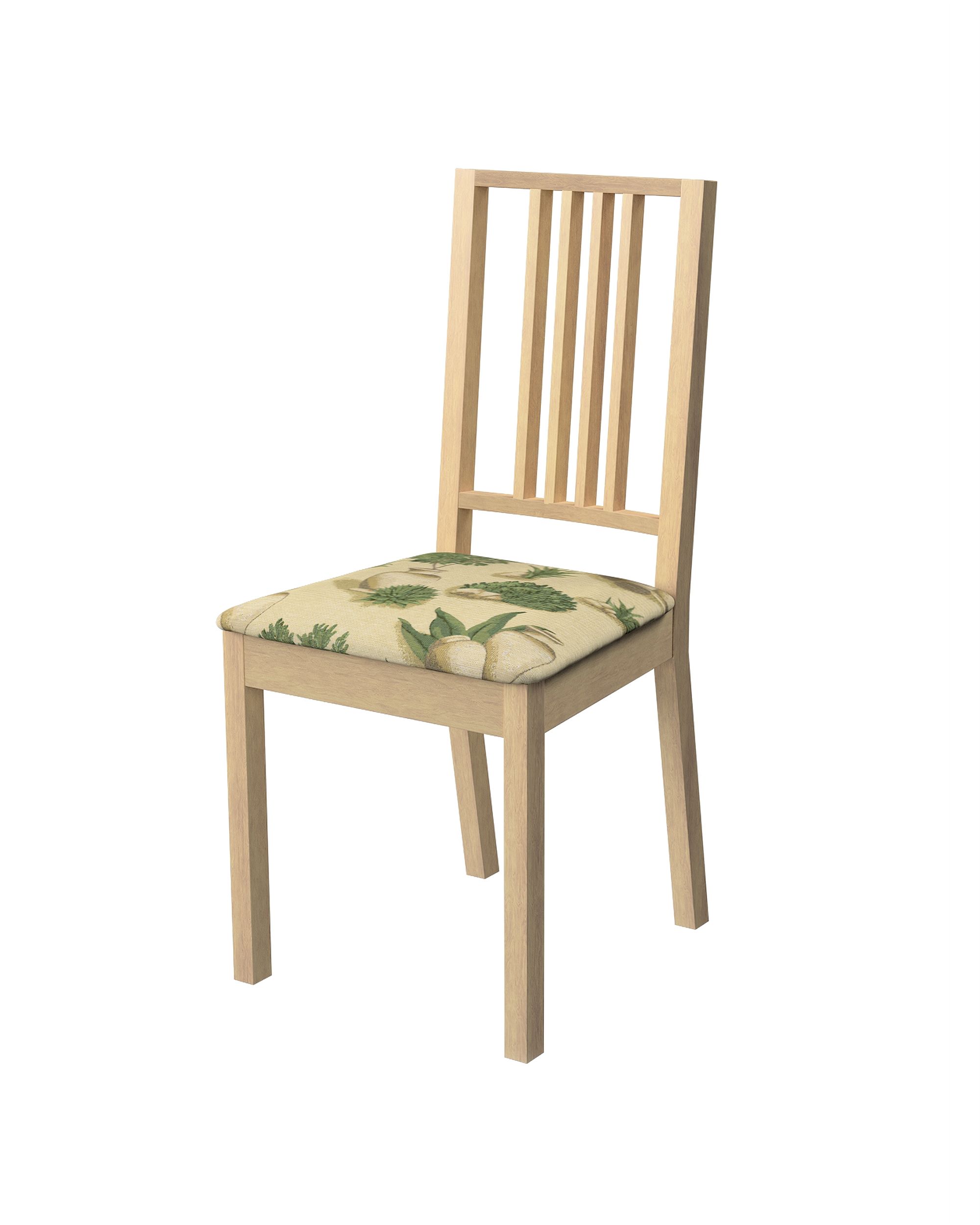 Börje chair seat pad cover colour beige fabric structured, patterned