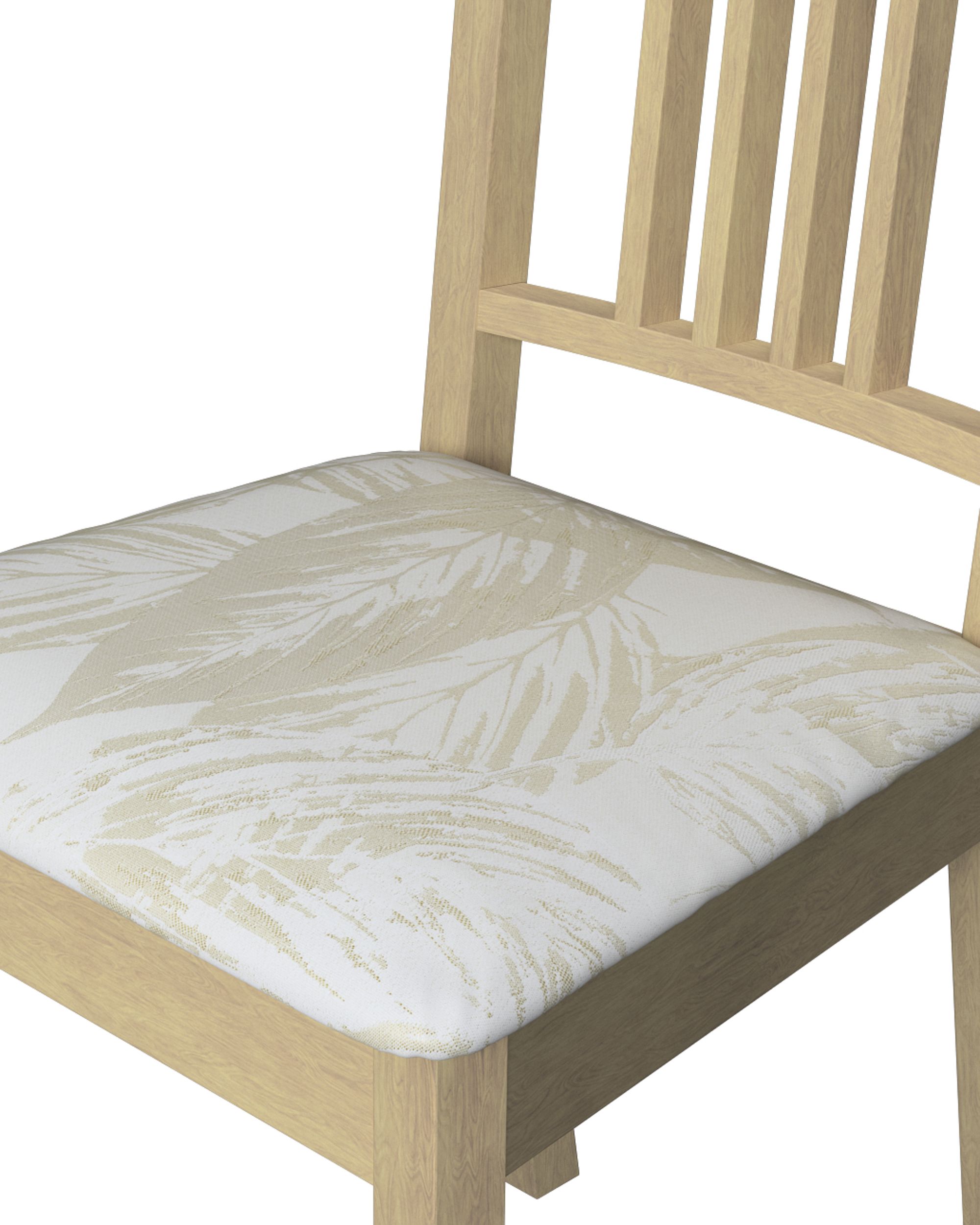 Börje chair seat pad cover colour cream fabric gloss, structured, patterned (hover)