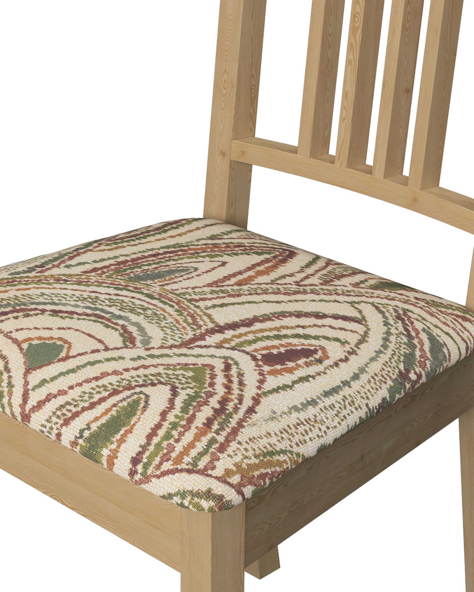 Börje chair seat pad cover colour multicolour fabric structured, patterned (hover)