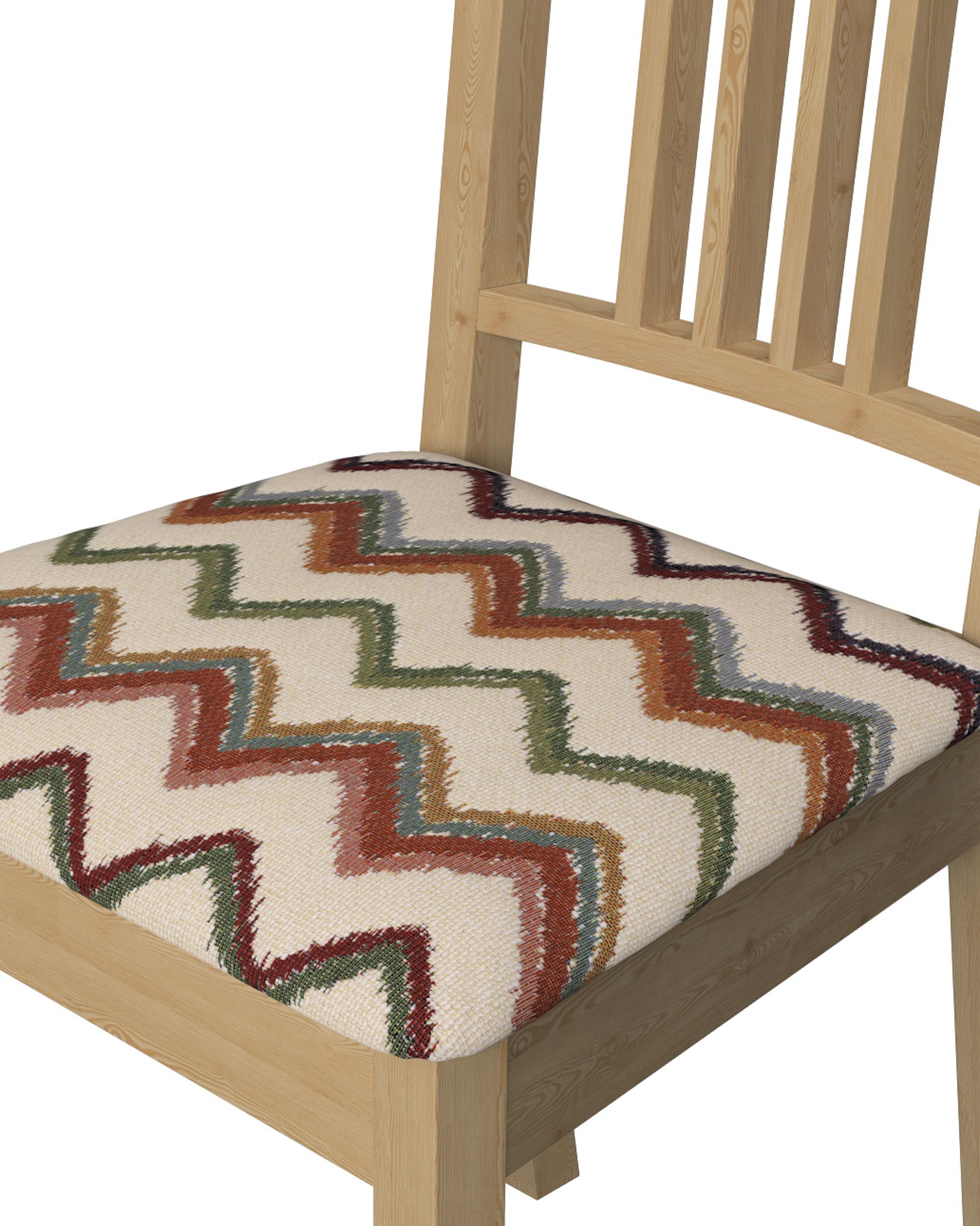 Börje chair seat pad cover colour multicolour fabric structured, patterned (hover)