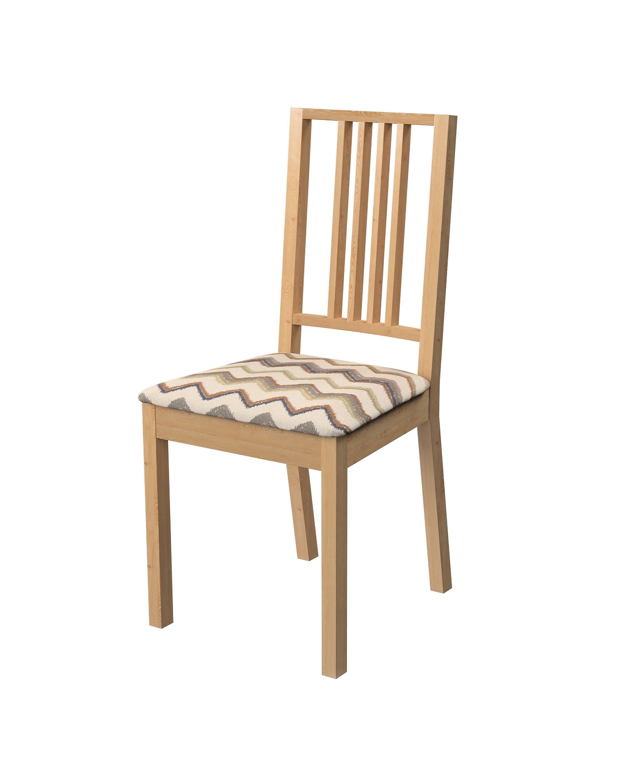 Börje chair seat pad cover colour beige fabric structured, patterned