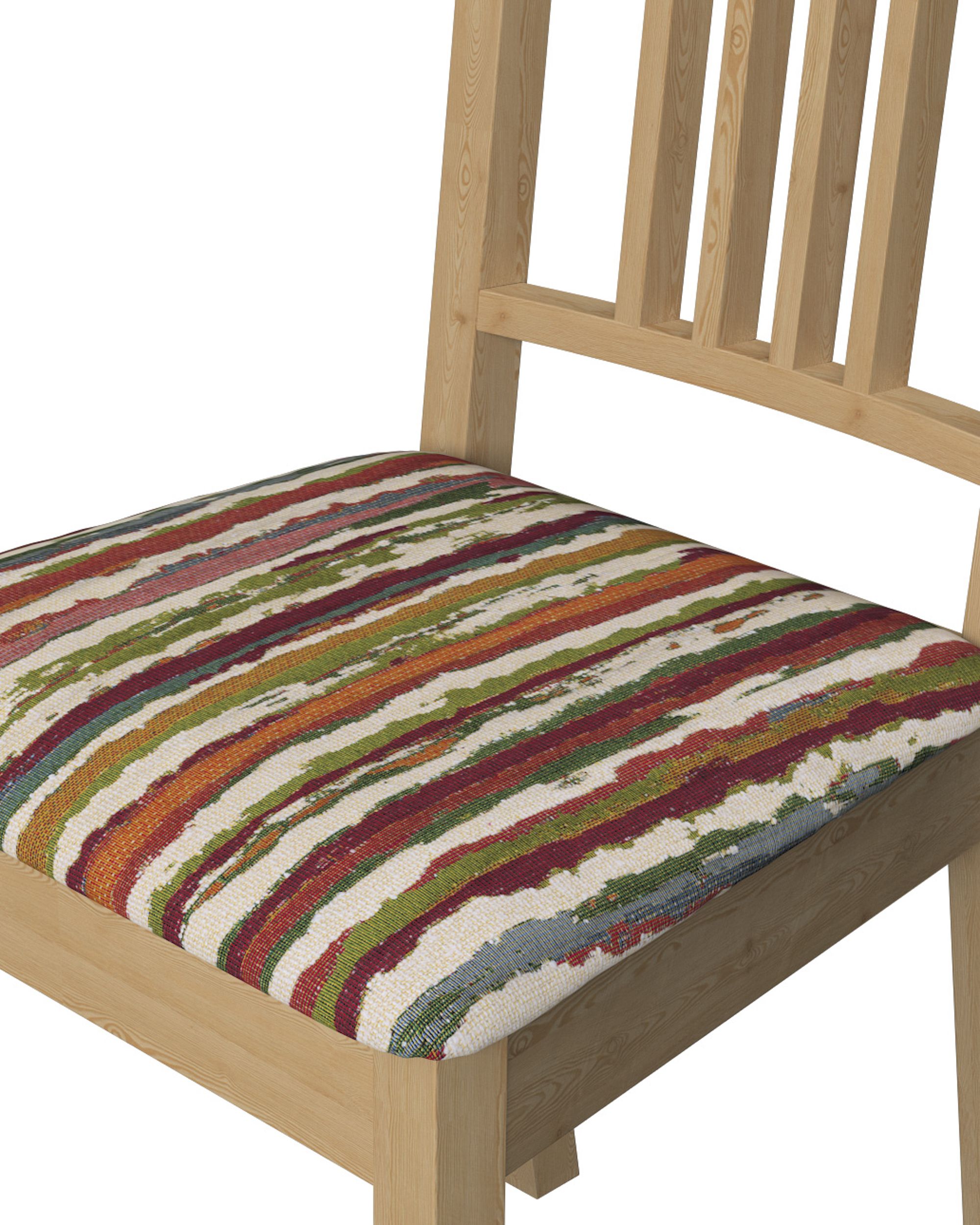 Börje chair seat pad cover colour multicolour fabric structured, patterned (hover)