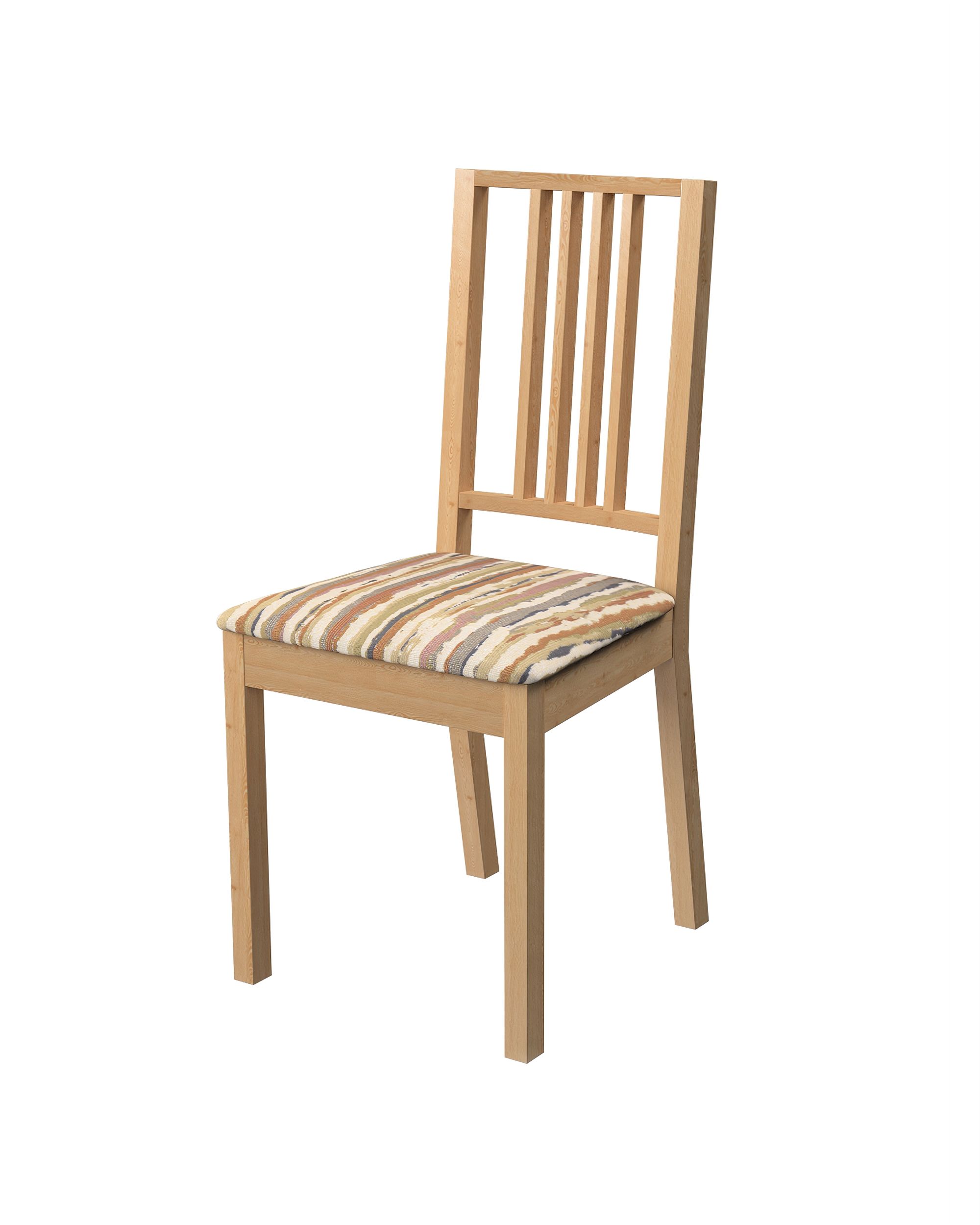 Börje chair seat pad cover colour beige fabric structured, patterned