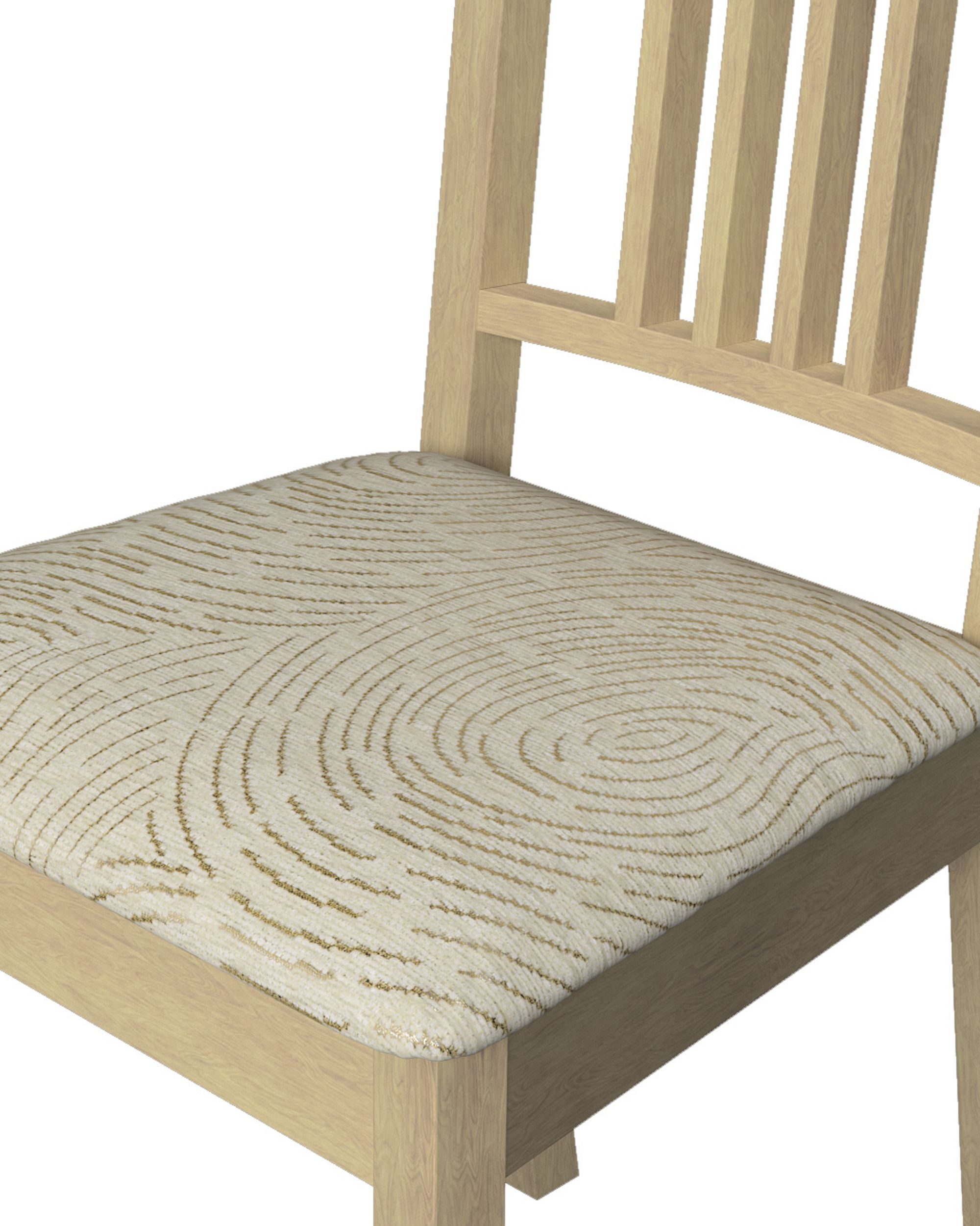 Börje chair seat pad cover colour beige fabric gloss, structured, patterned (hover)