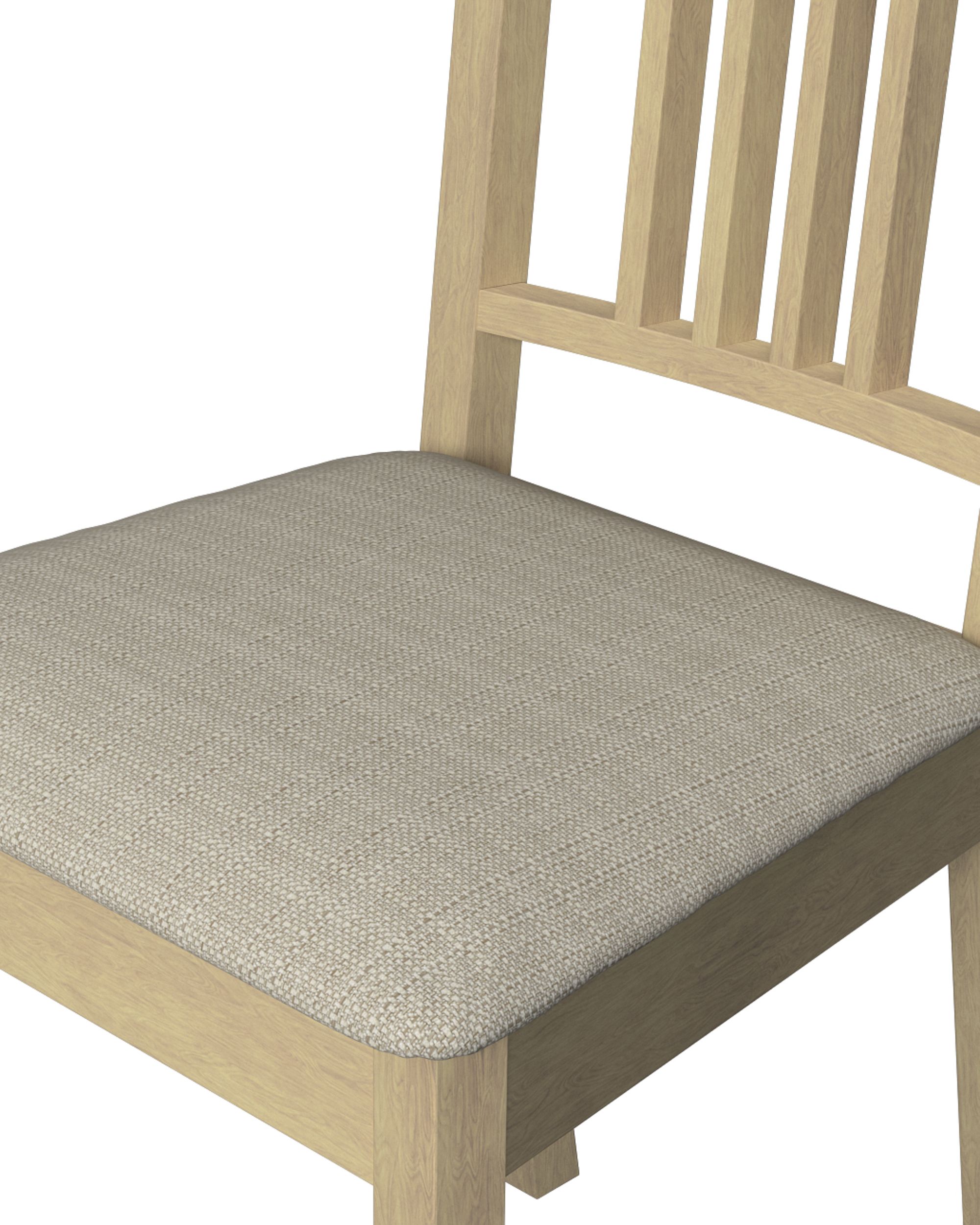 Börje chair seat pad cover colour beige fabric structured (hover)